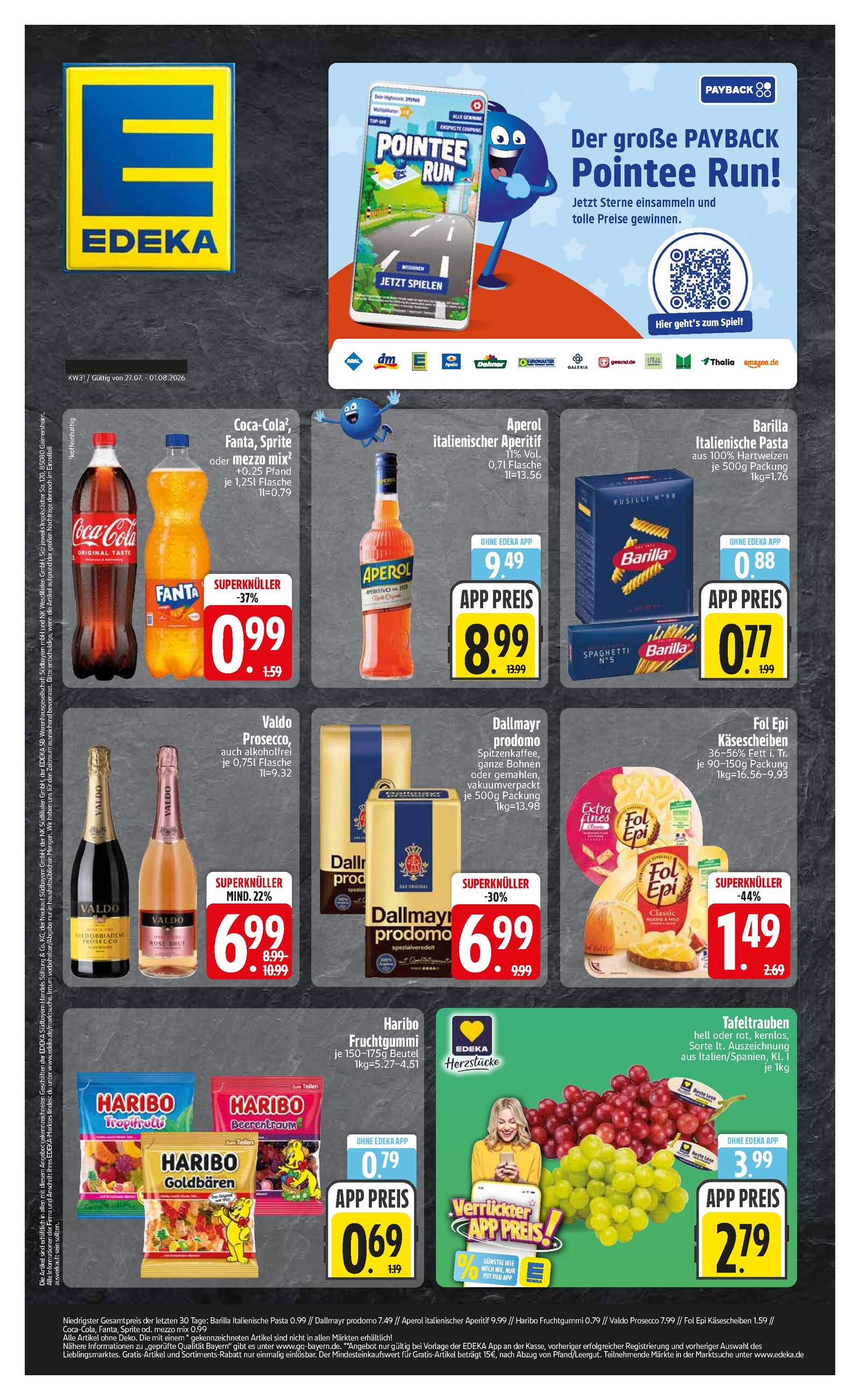 Edeka Prospekt ab Montag - Bayern Süd Seite 1