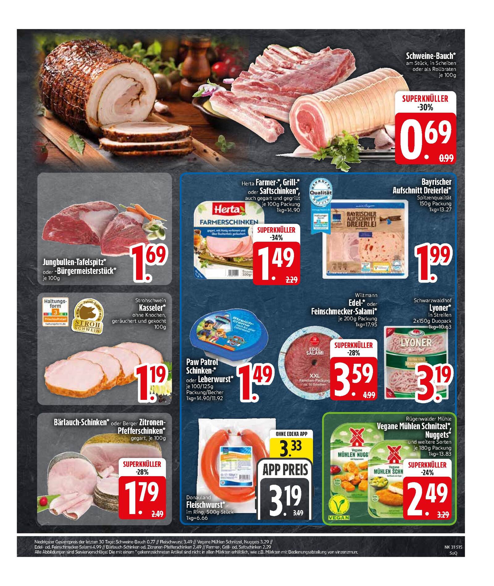 Edeka Prospekt ab Montag - Bayern Süd Seite 17