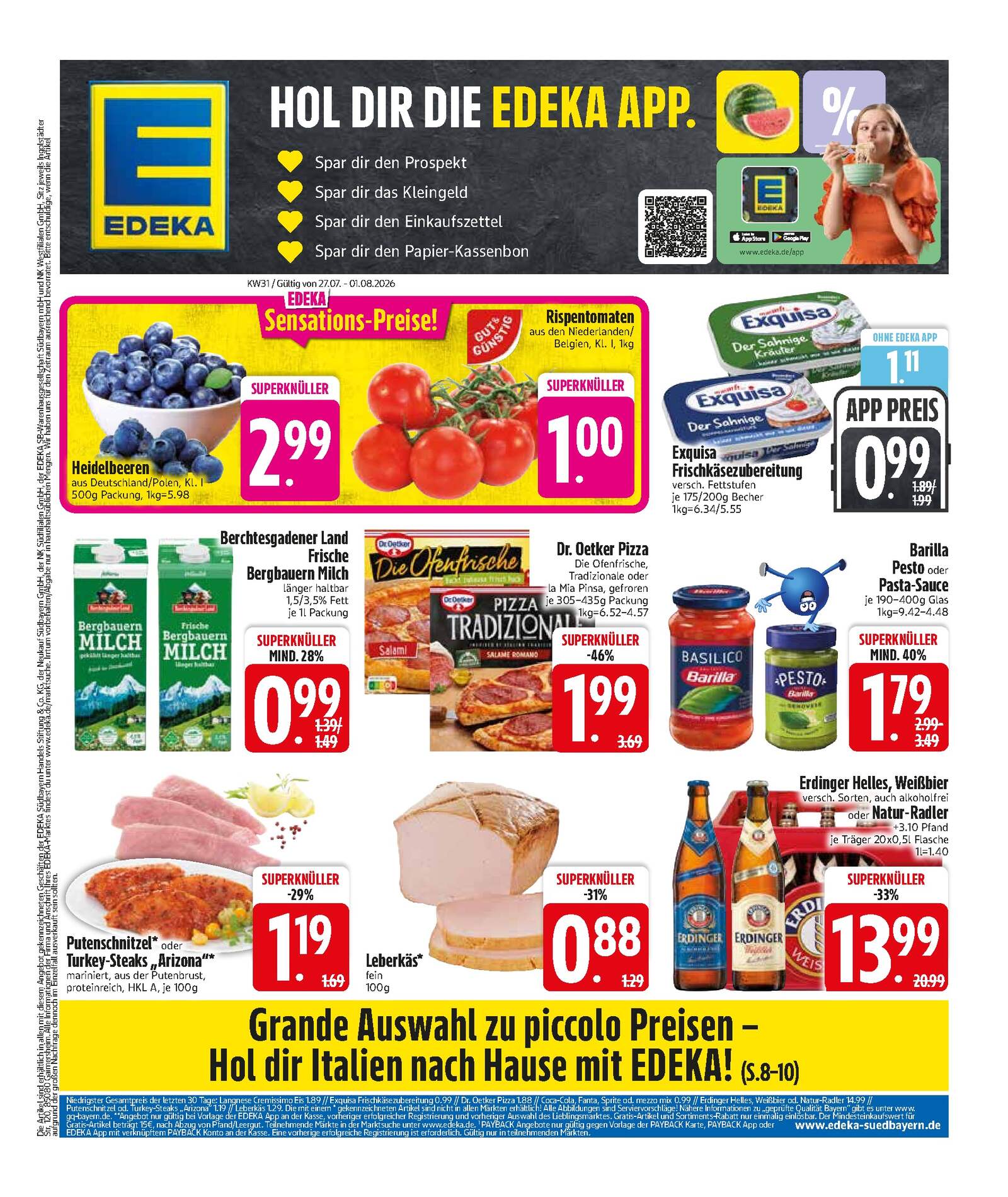 Edeka Prospekt ab Montag - Bayern Süd Seite 3