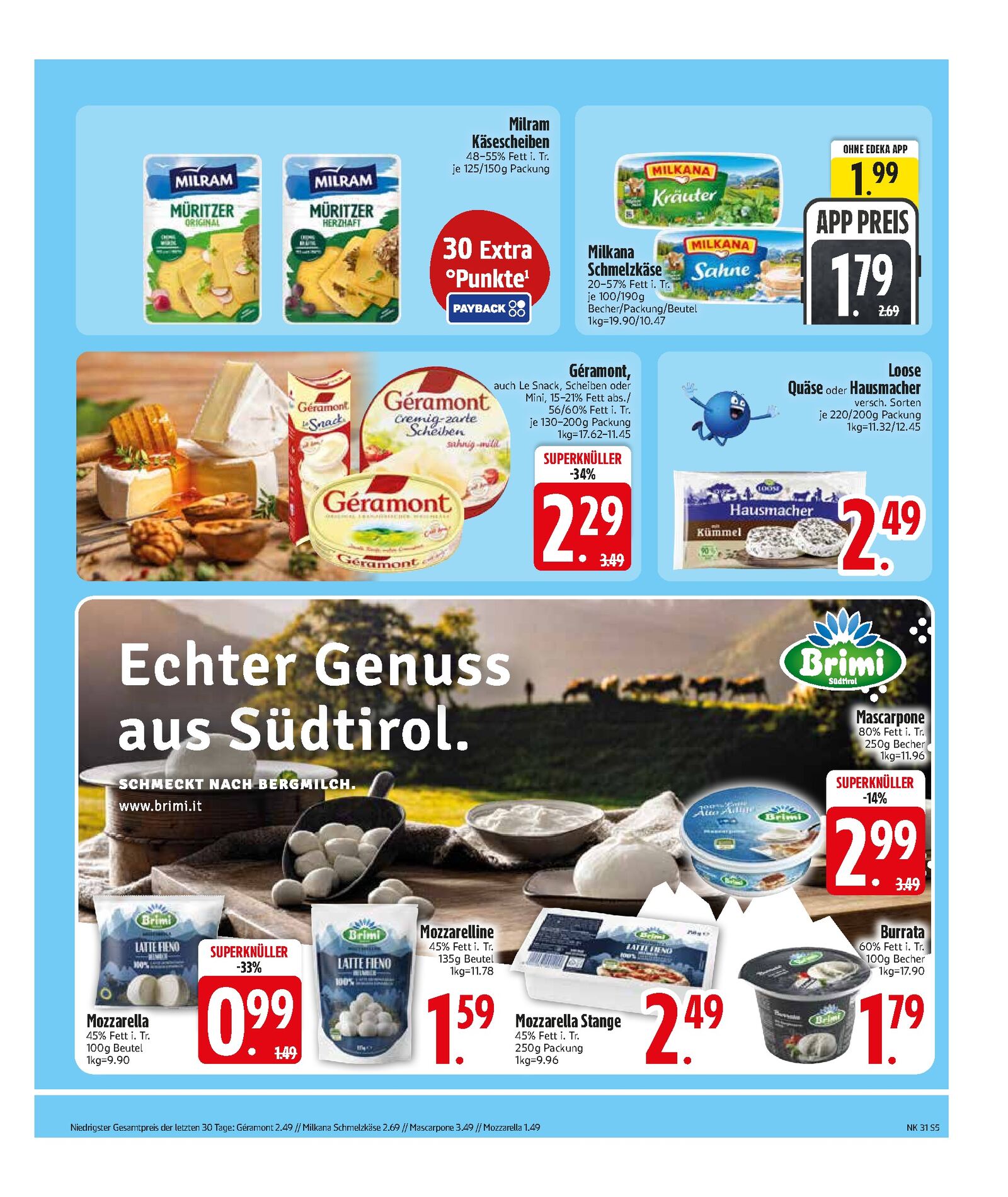 Edeka Prospekt ab Montag - Bayern Süd Seite 7