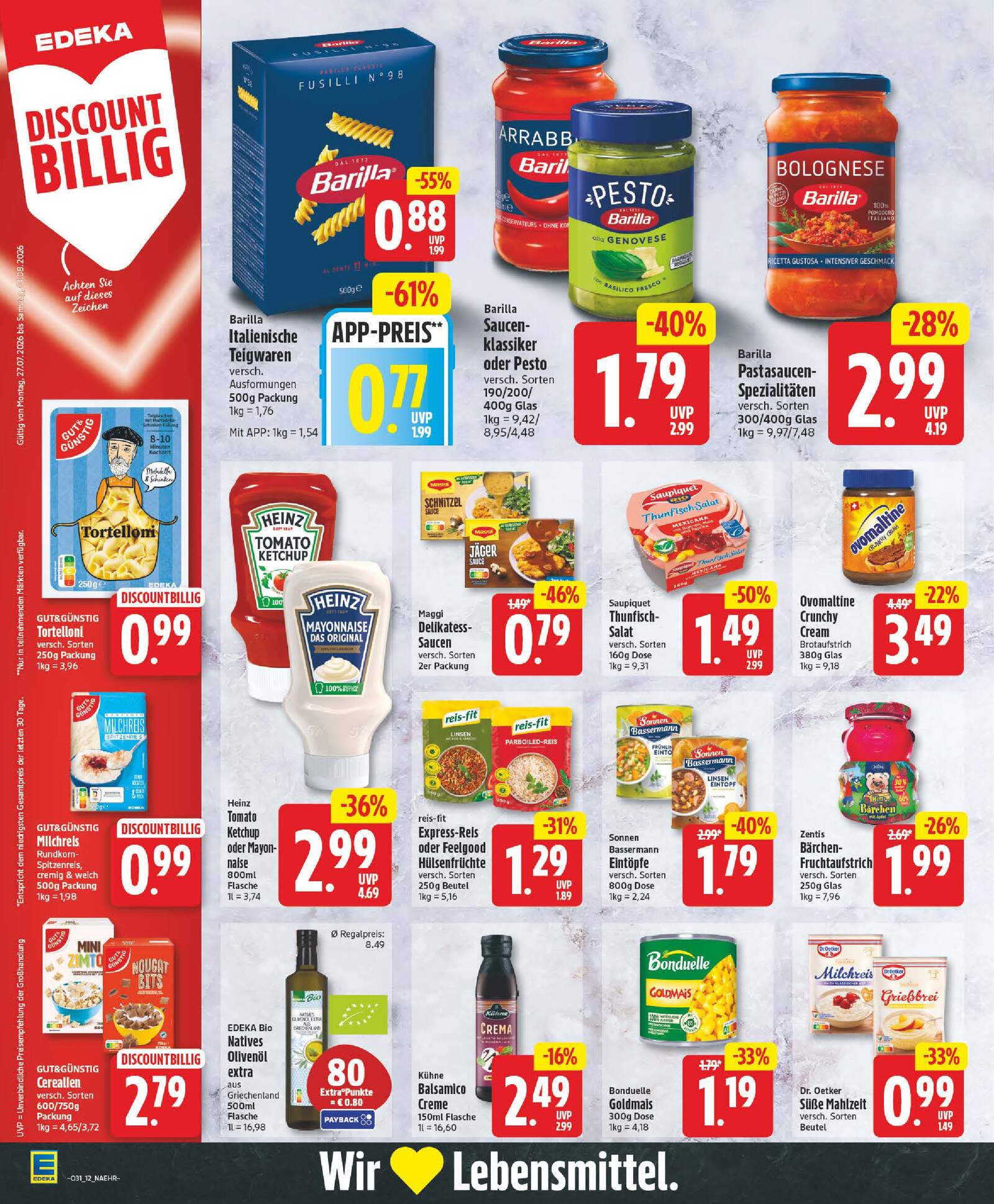 Edeka Prospekt ab Montag - Berlin Seite 12