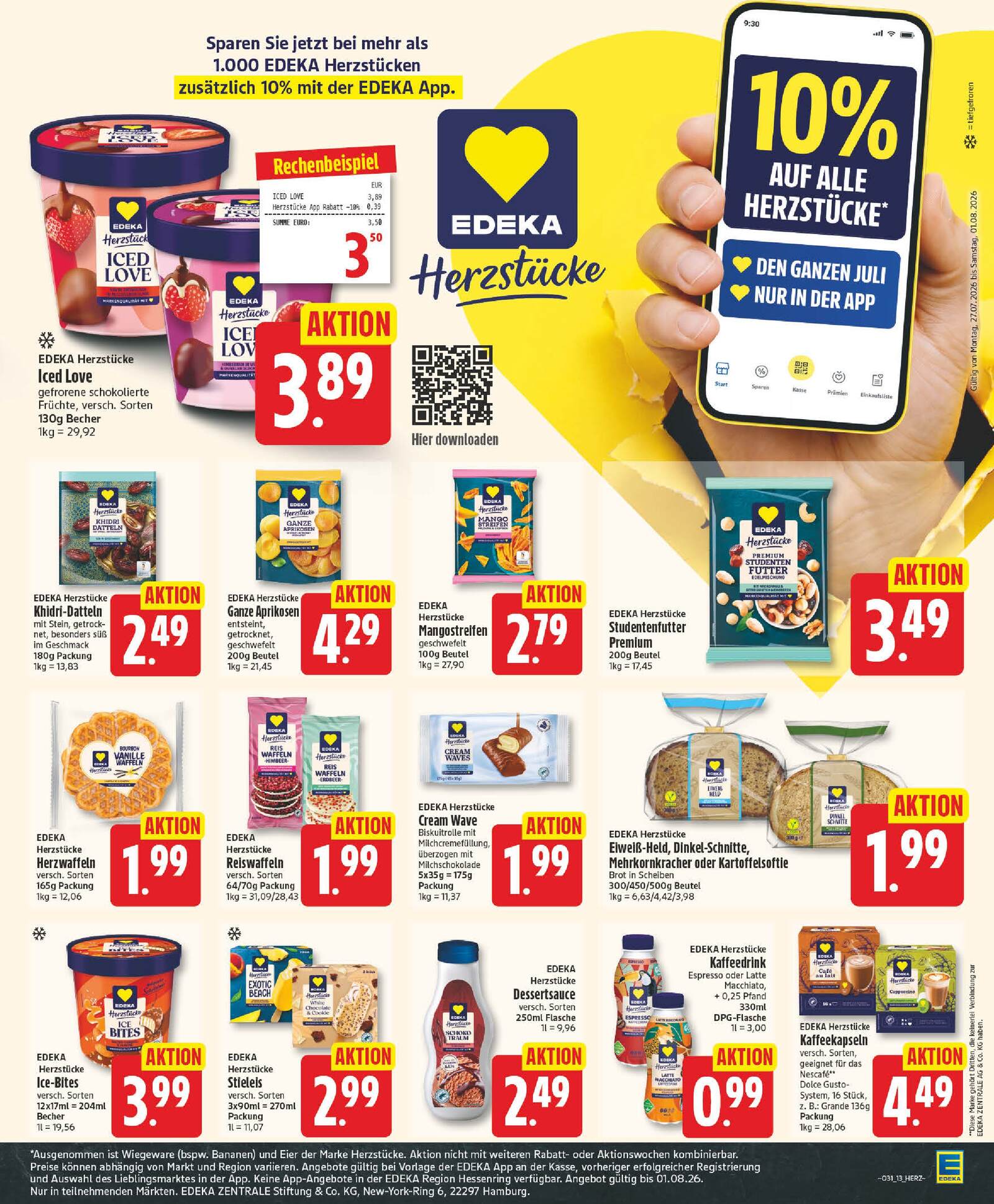 Edeka Prospekt ab Montag - Berlin Seite 13