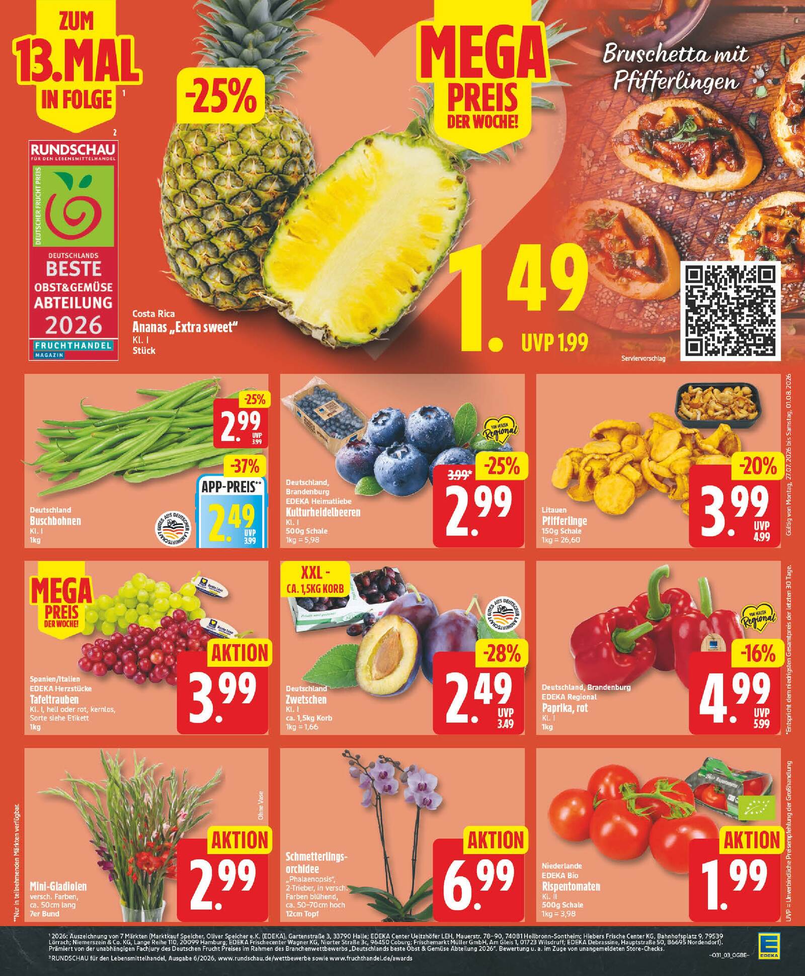 Edeka Prospekt ab Montag - Berlin Seite 3
