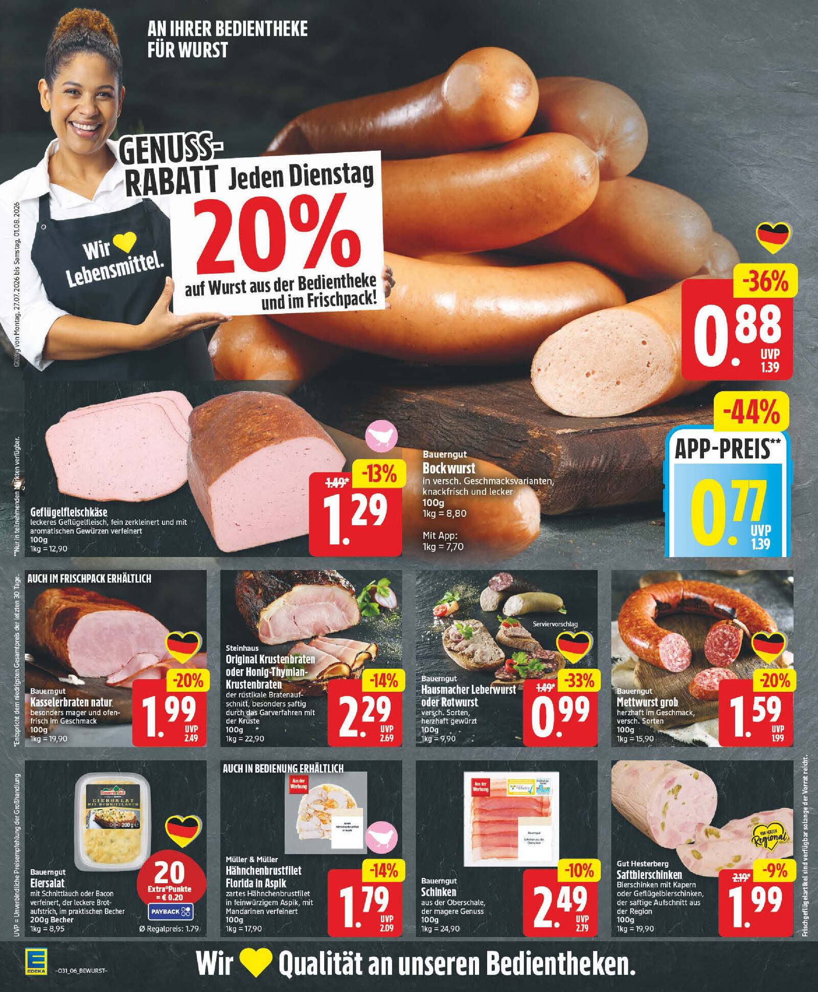 Edeka Prospekt ab Montag - Berlin Seite 6