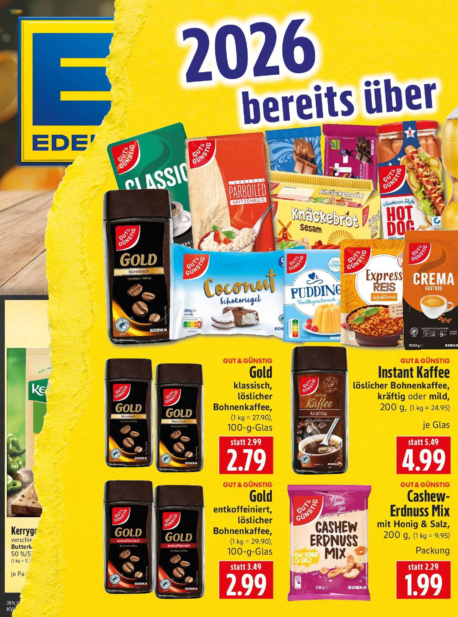 Edeka Prospekt ab Montag - Thüringen Seite 1
