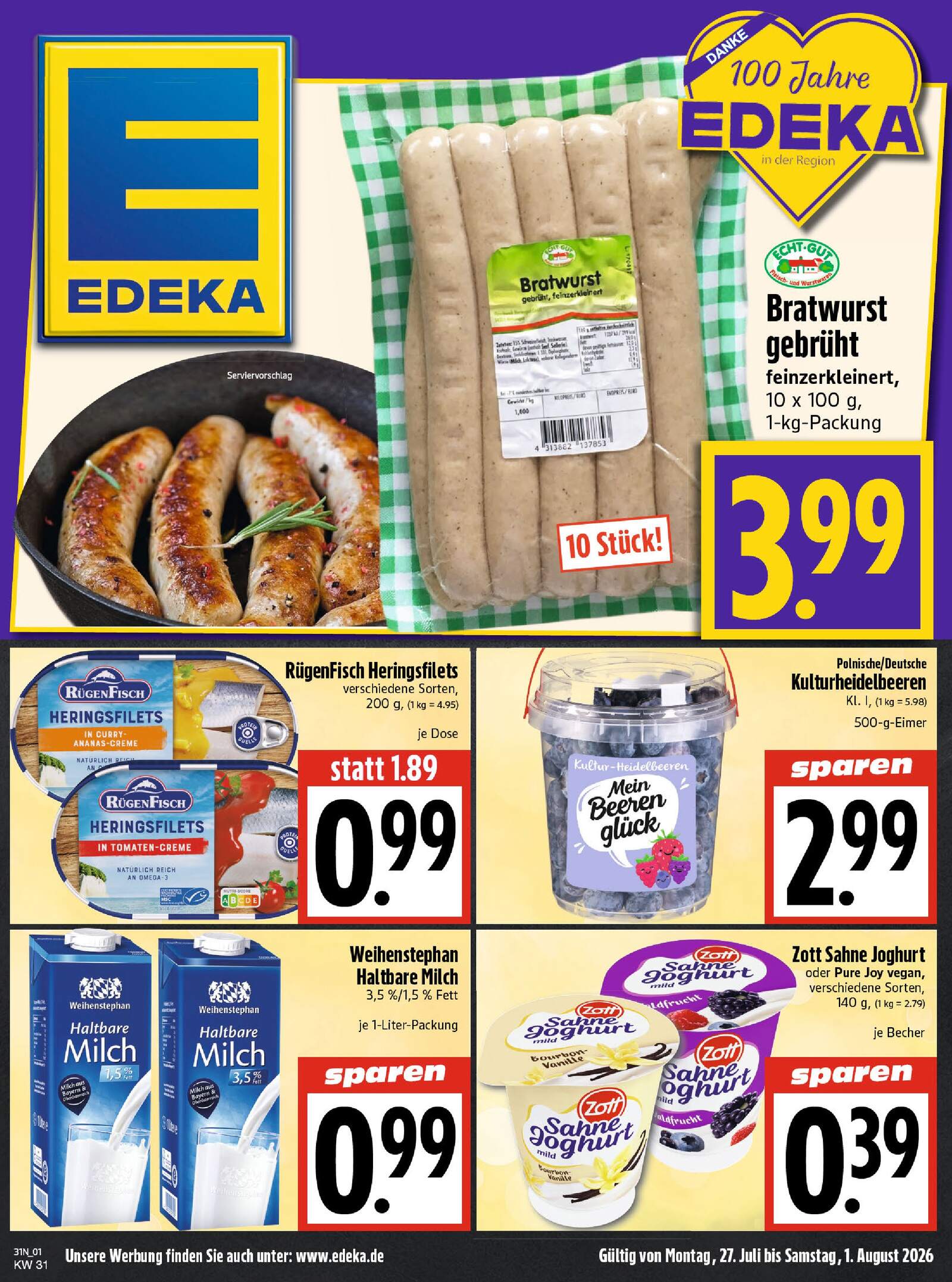 Edeka Prospekt ab Montag - Thüringen Seite 3