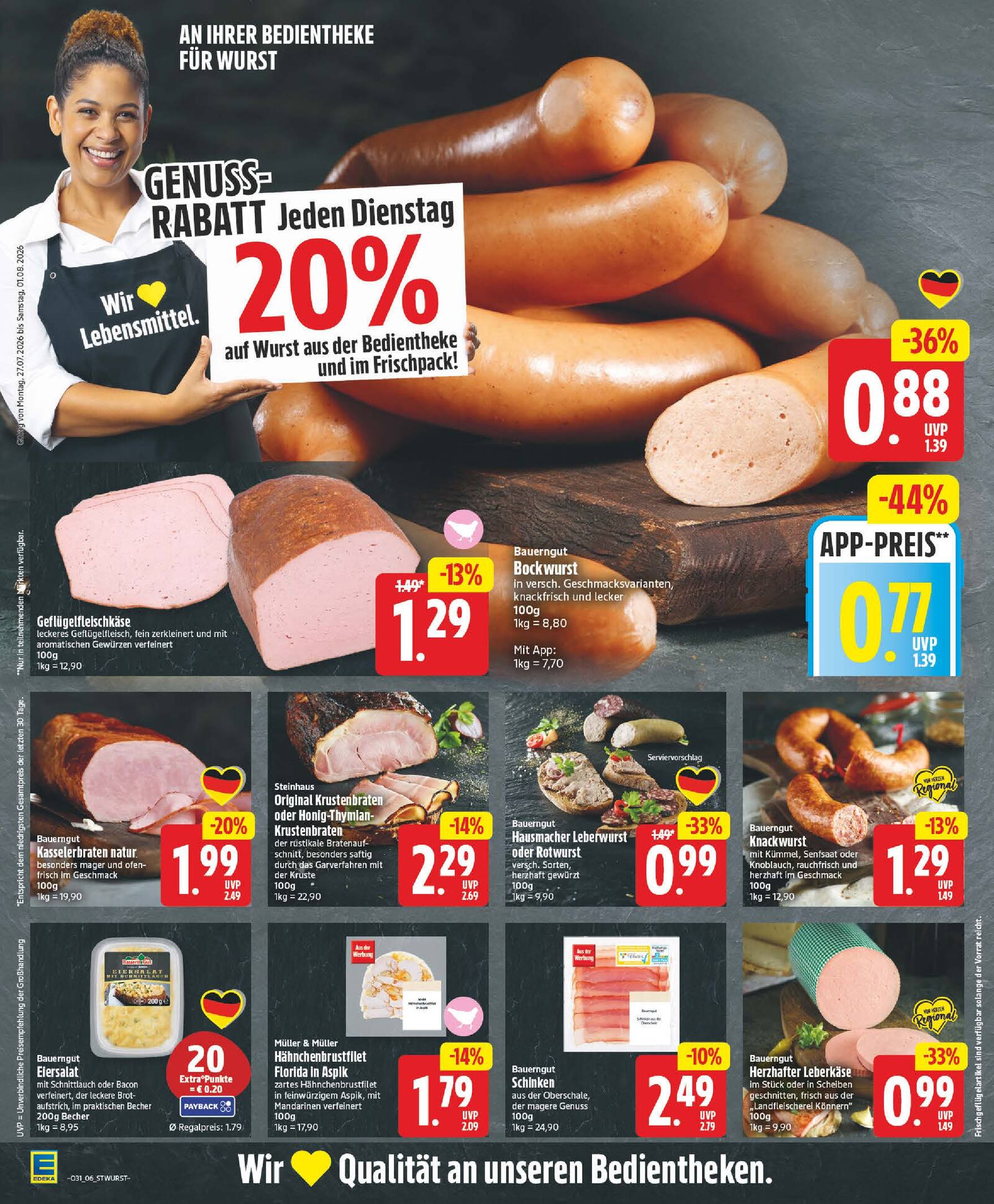 Edeka Prospekt ab Montag - Sachsen-Anhalt Seite 6