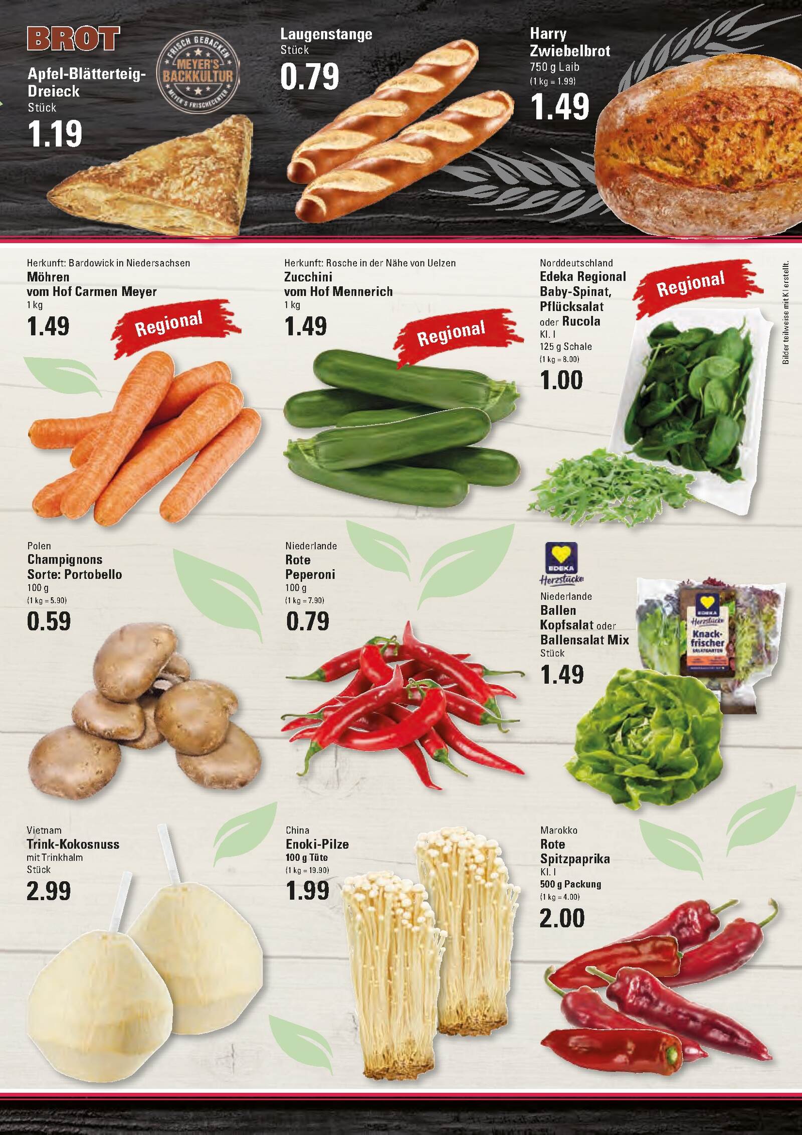 Edeka Prospekt ab Montag - Hamburg Seite 3