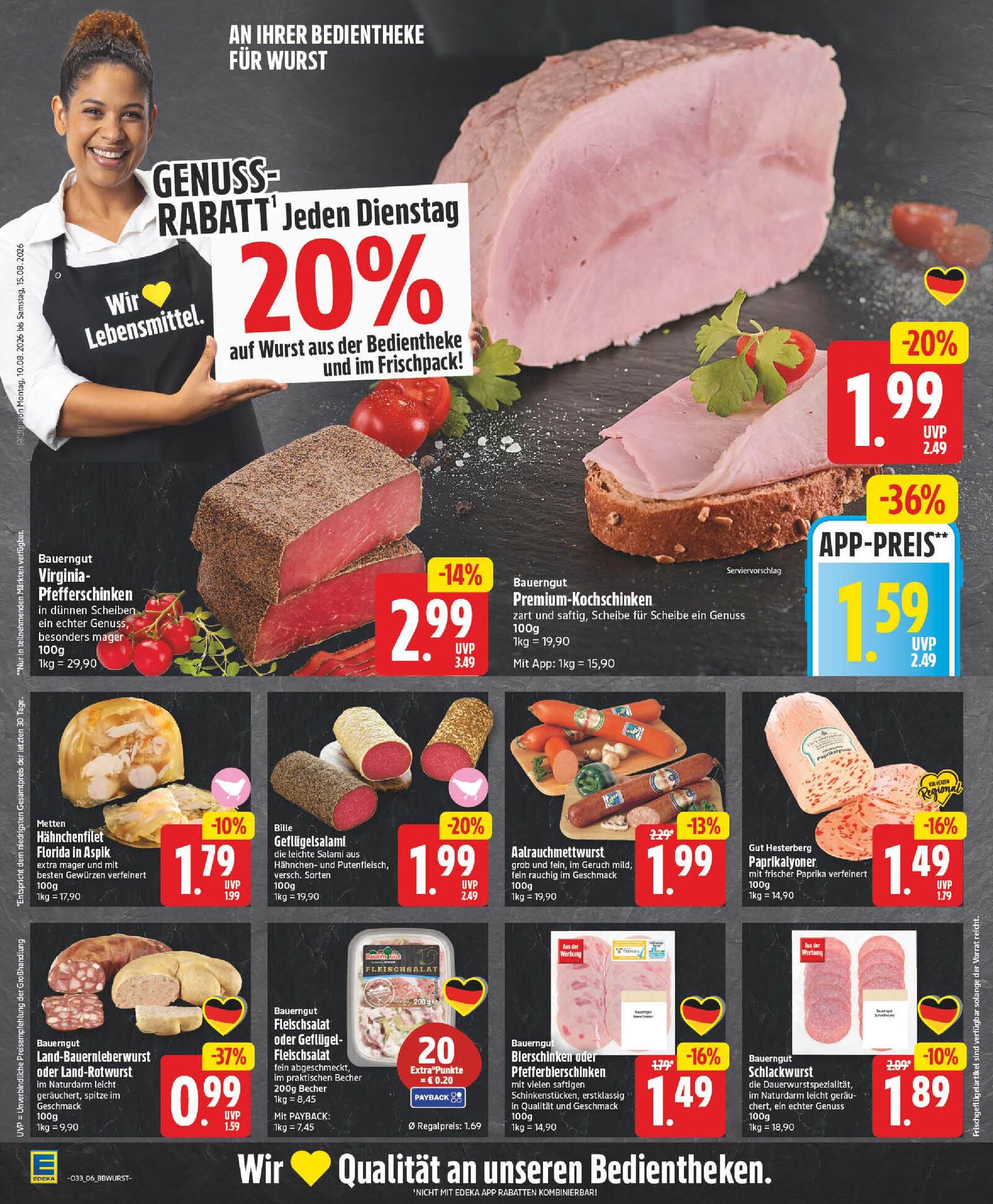 Edeka Prospekt ab Montag - Brandenburg Seite 6