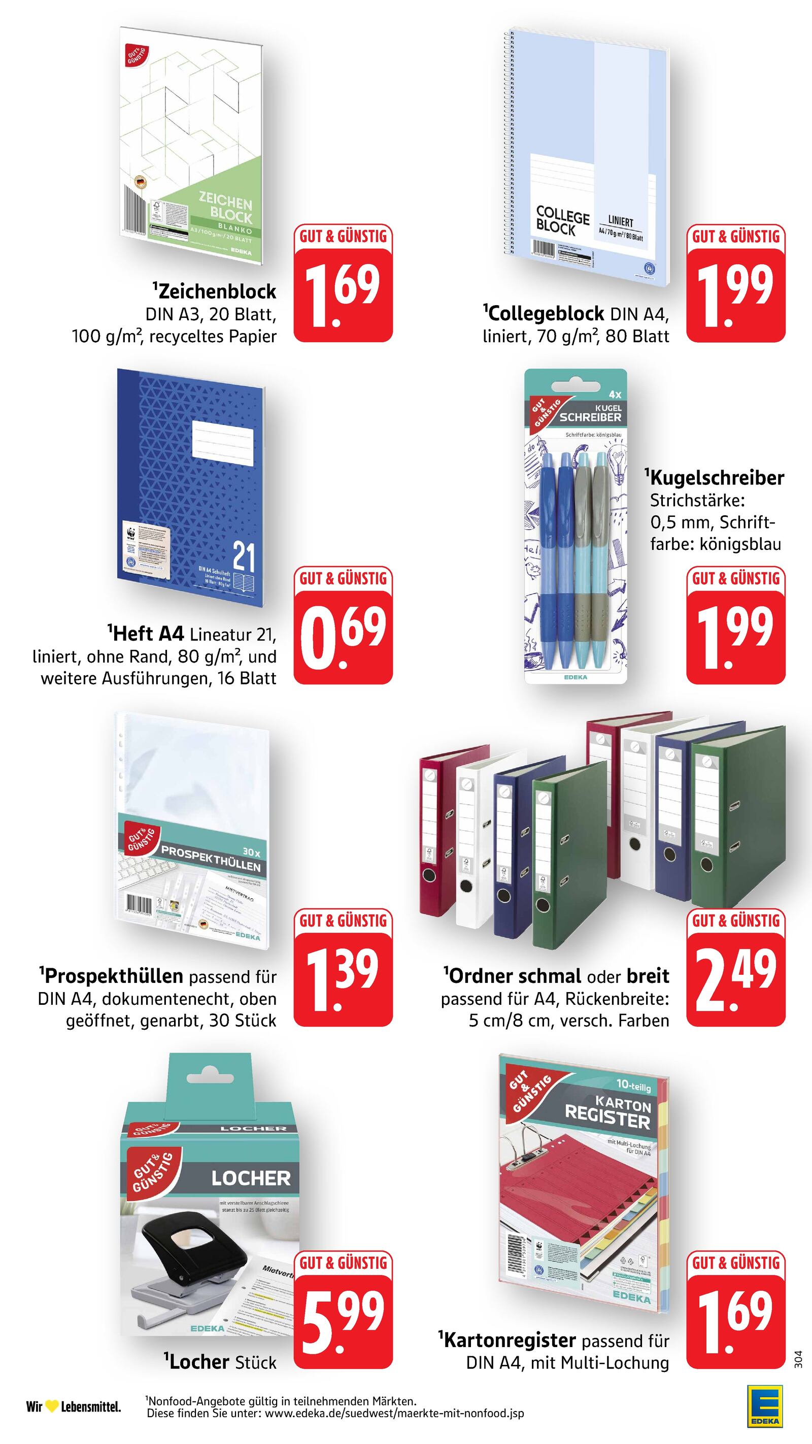 Edeka Prospekt ab Montag - Hessen Seite 37