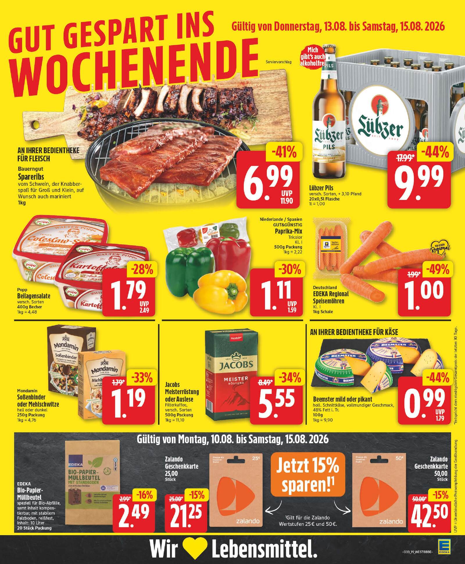 Edeka Prospekt ab Montag - Berlin Seite 23