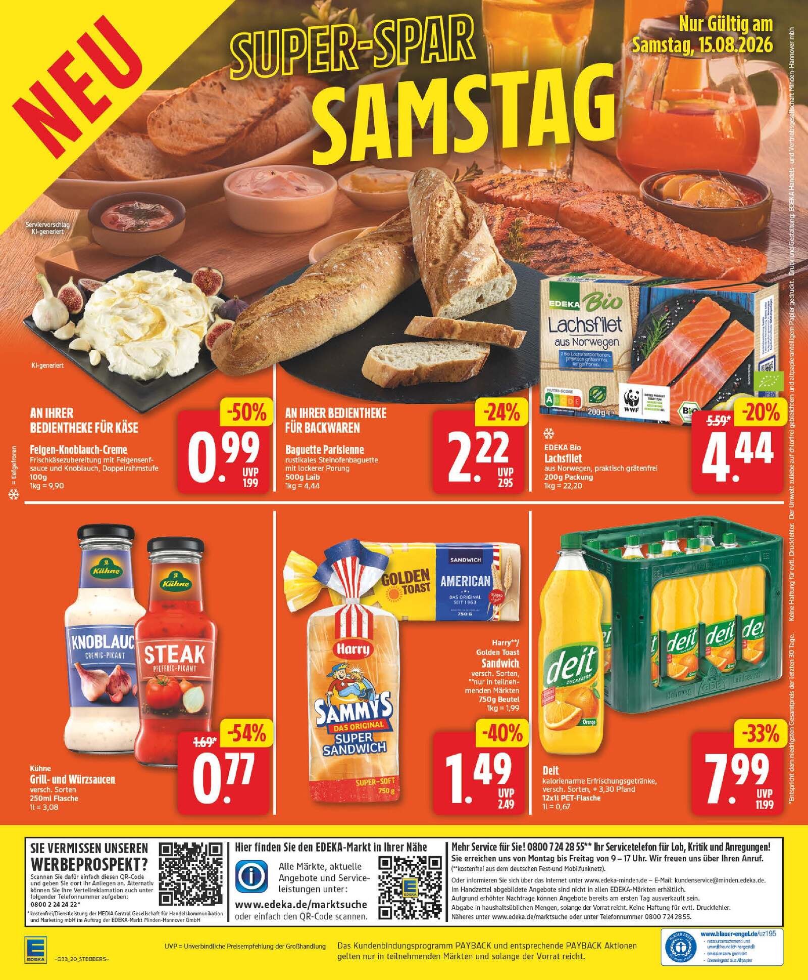 Edeka Prospekt ab Montag - Berlin Seite 24