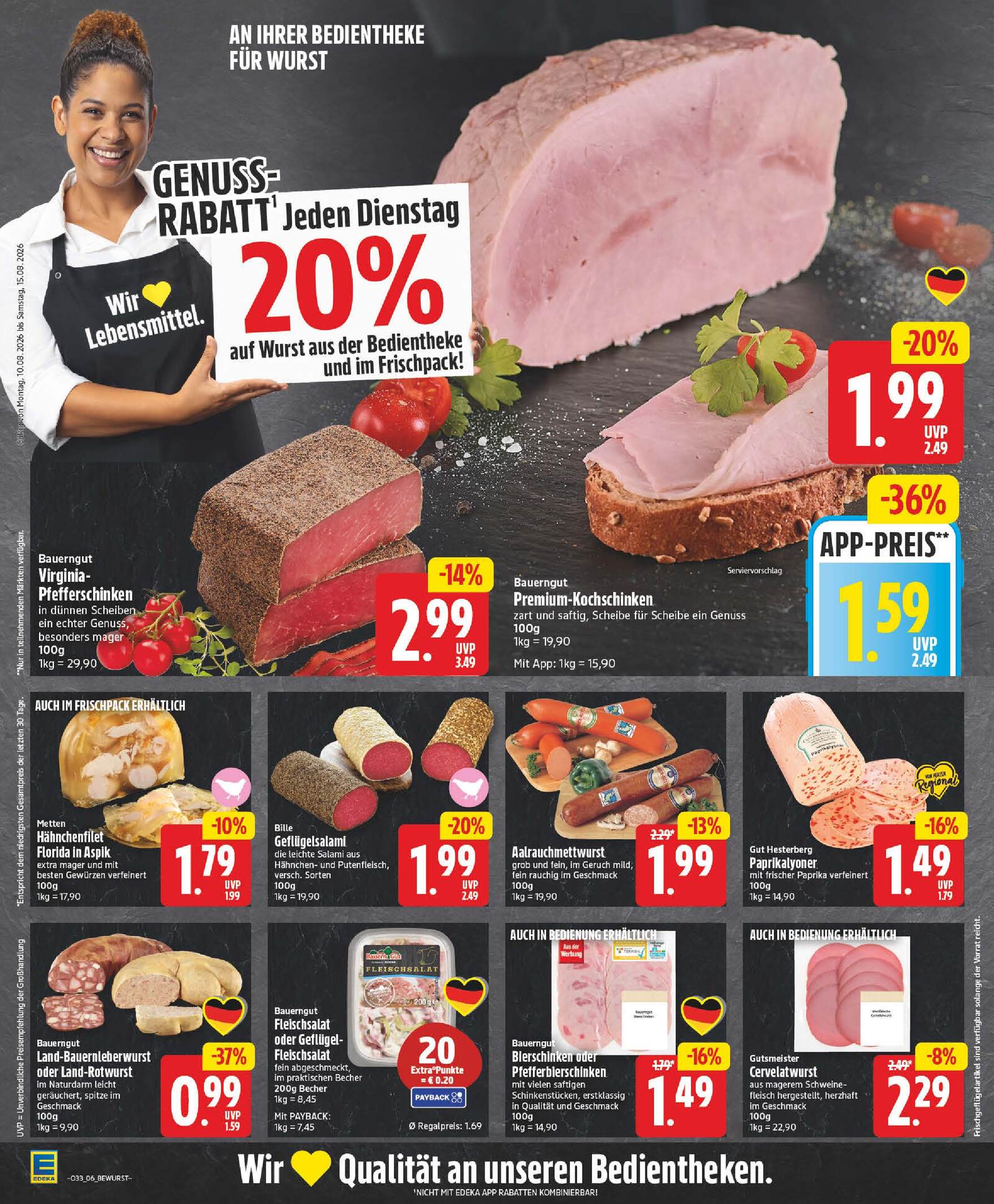 Edeka Prospekt ab Montag - Berlin Seite 6