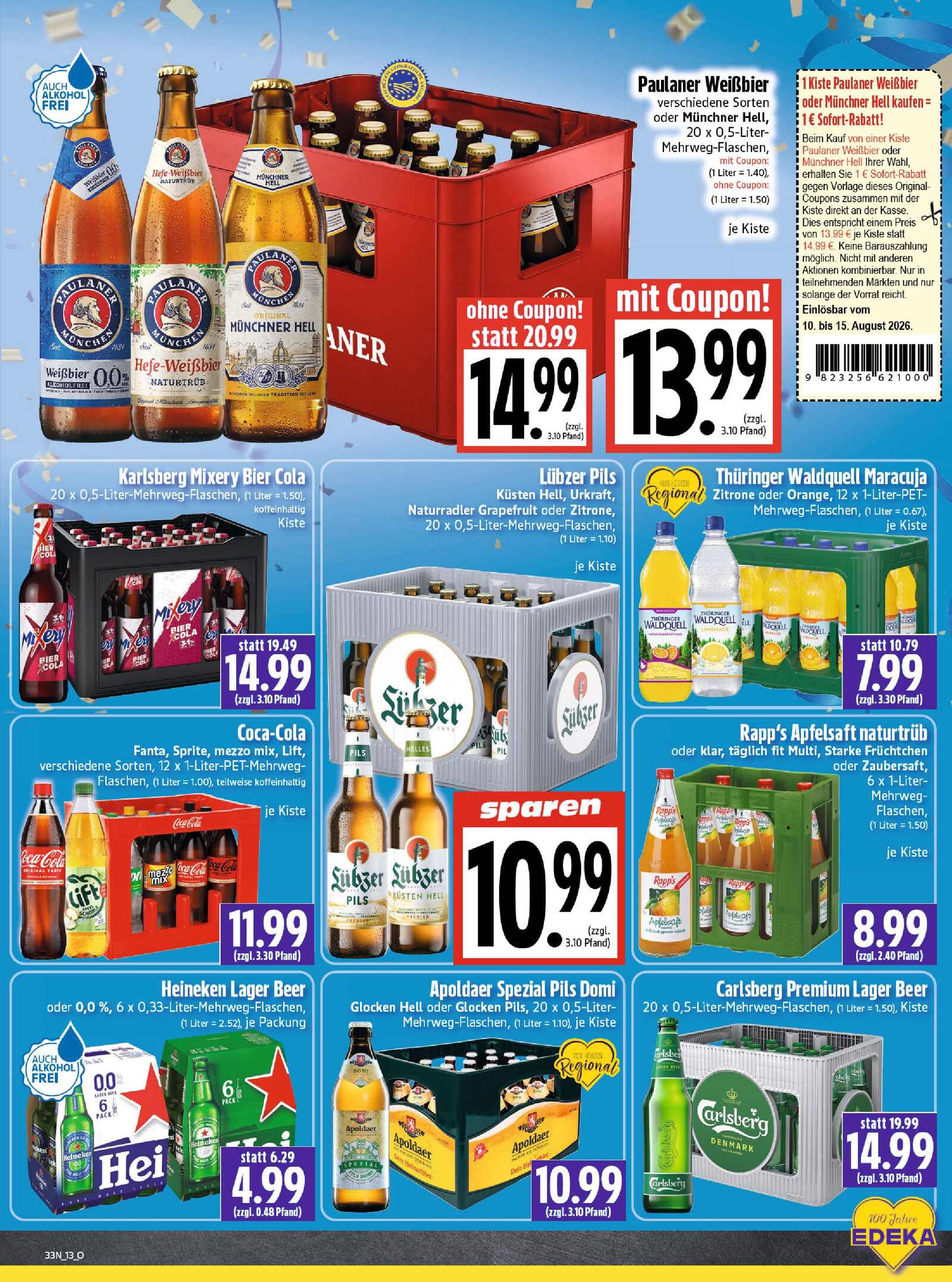 Edeka Prospekt ab Montag - Thüringen Seite 13