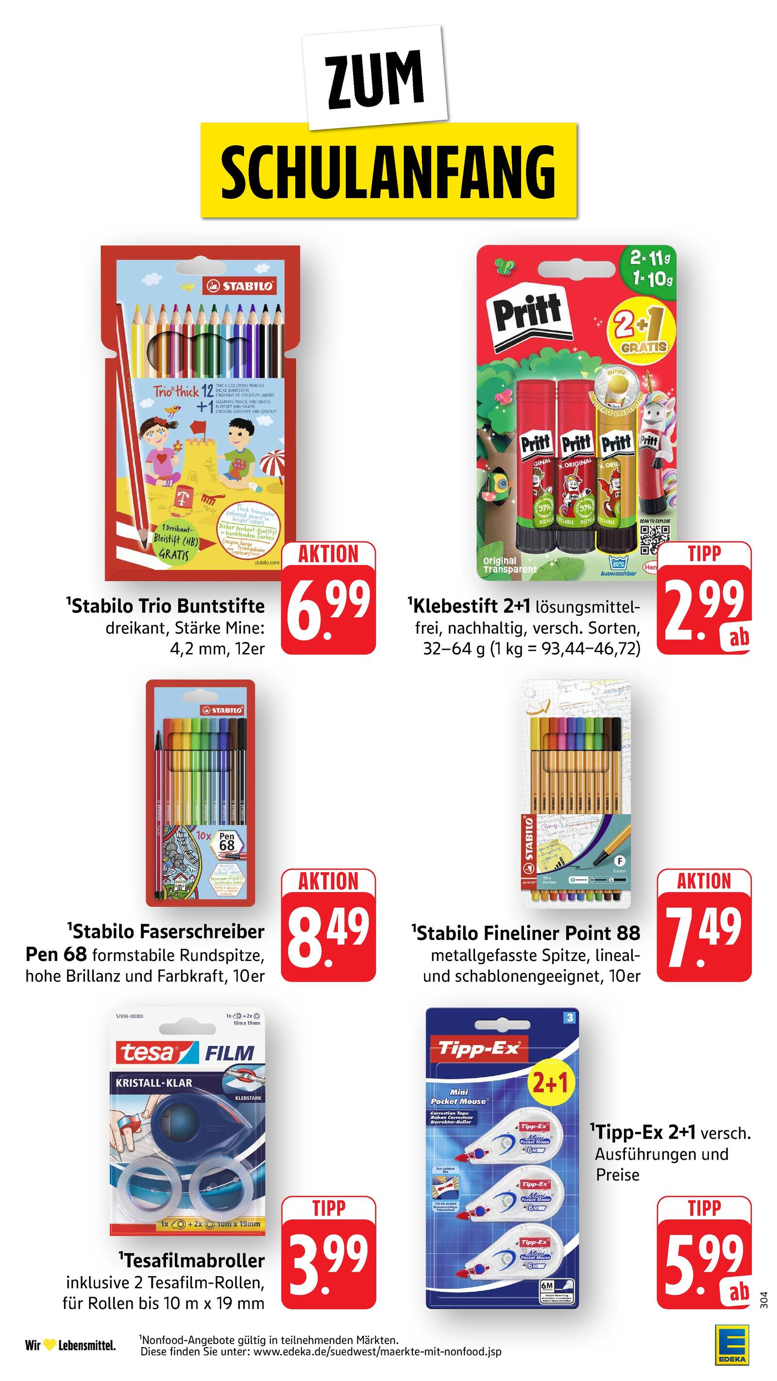 Edeka Prospekt ab Montag - Rheinland - Pfalz Seite 36
