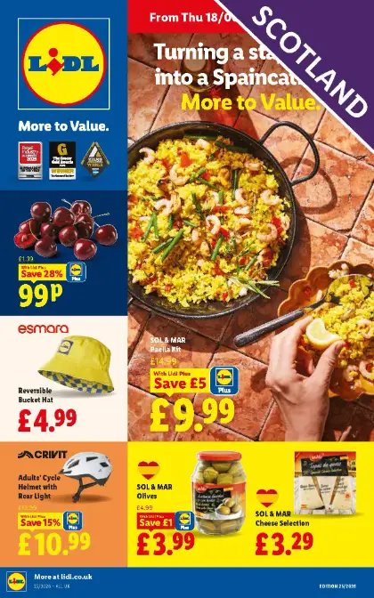Lidl Weekly Leaflet - Scotland leaflet preview