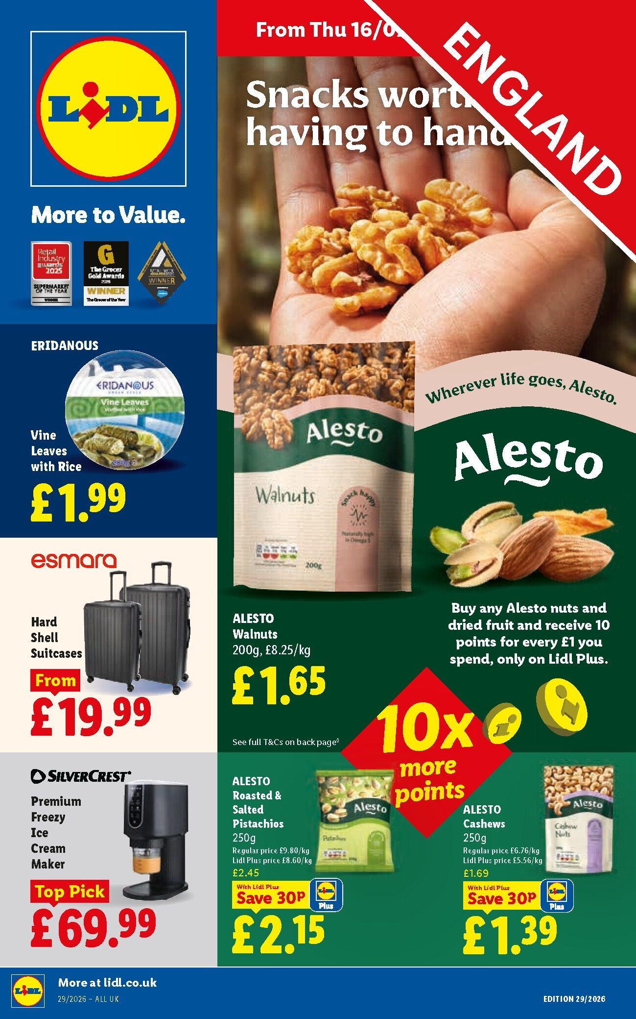 Lidl Weekly Leaflet - England page 1