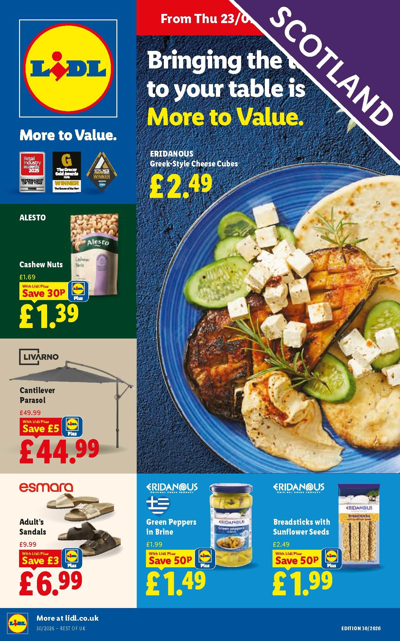 Lidl Weekly Leaflet - Scotland leaflet preview