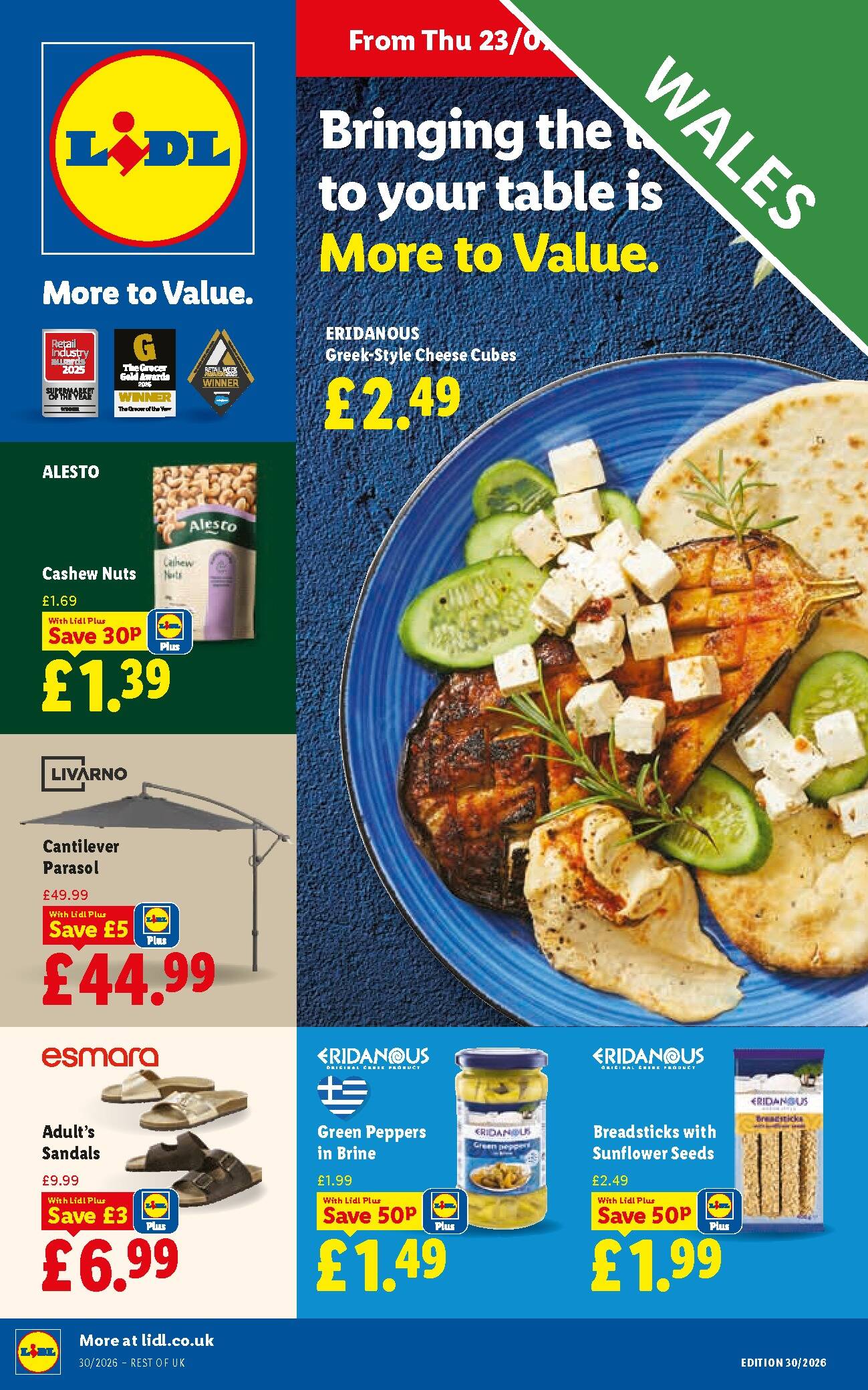 Lidl Weekly Leaflet - Wales leaflet preview