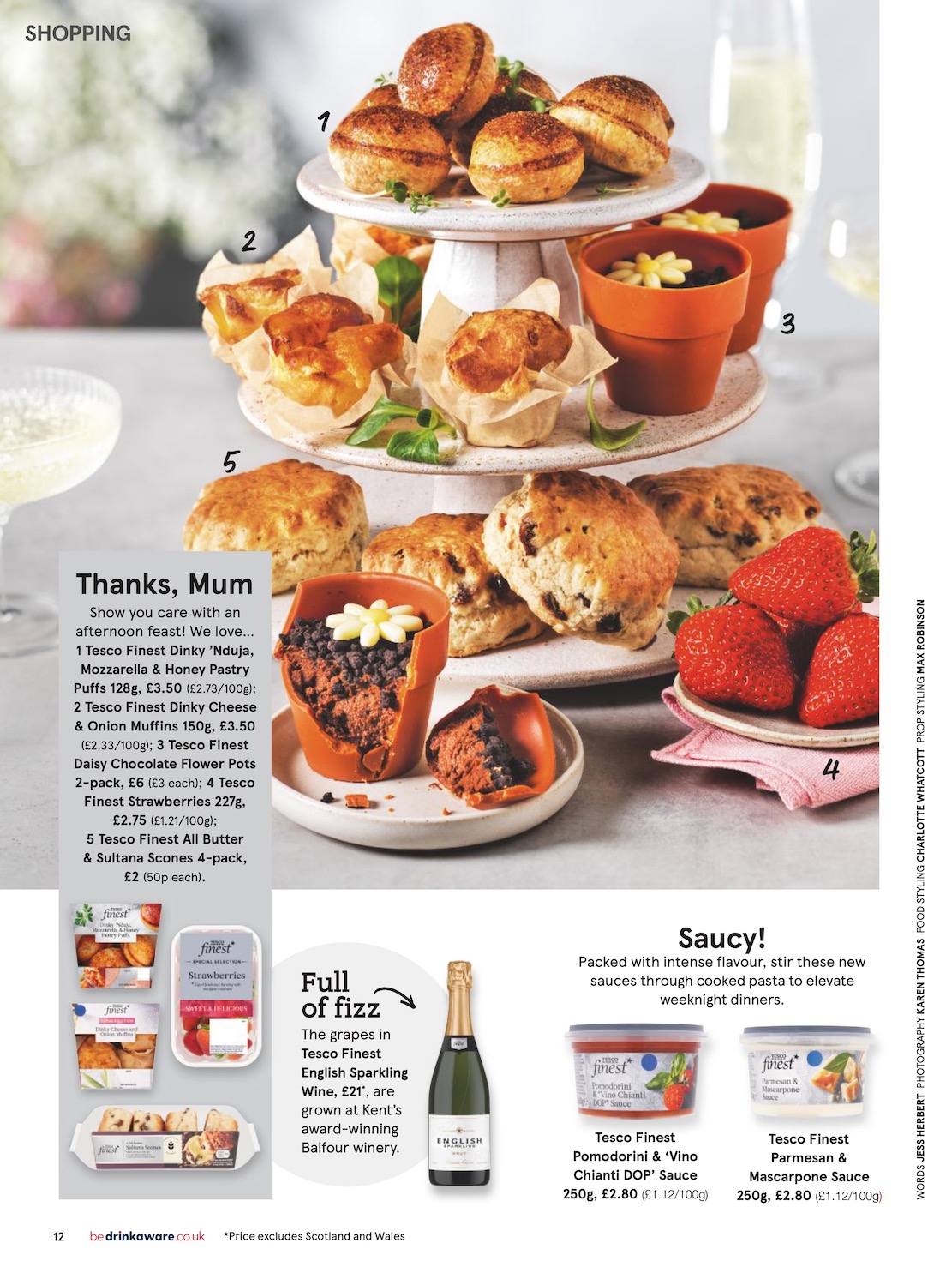 Tesco Tesco magazine page 12