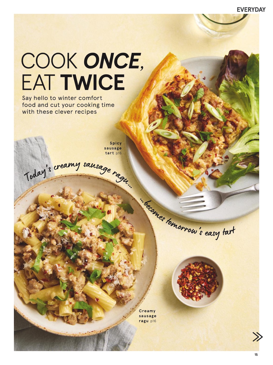 Tesco Tesco magazine page 15