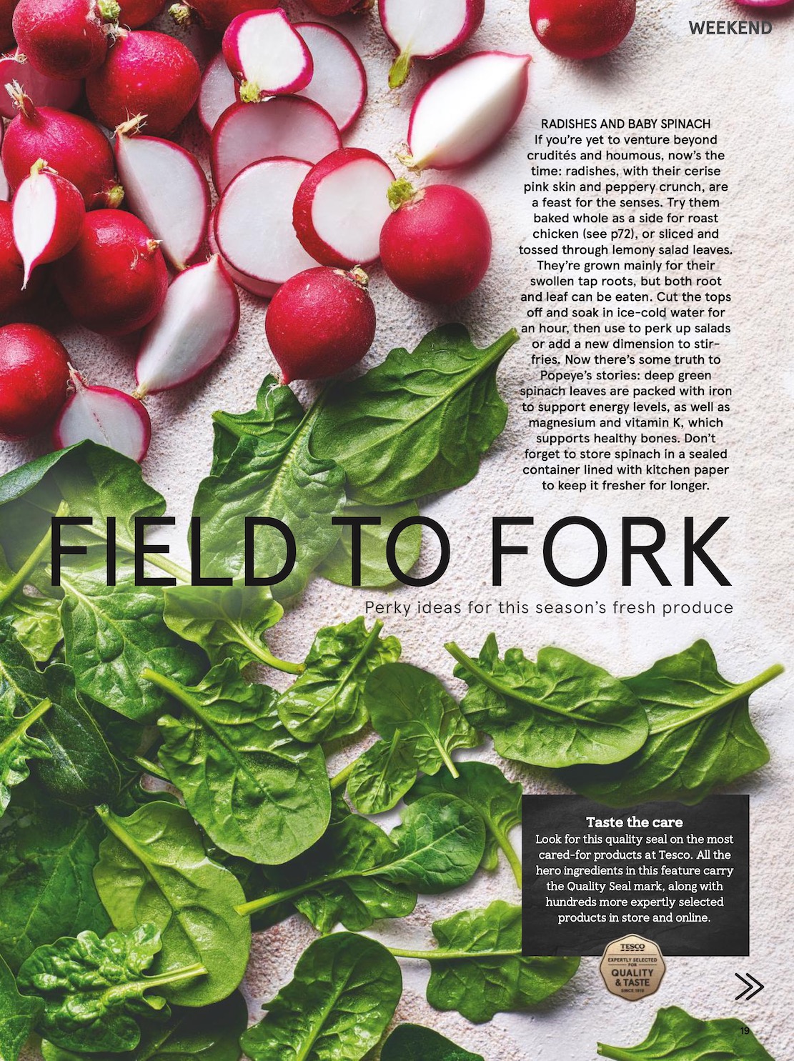 Tesco Tesco magazine page 19