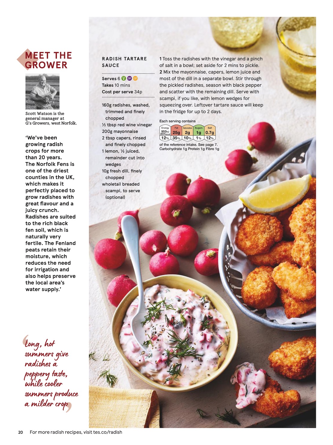 Tesco Tesco magazine page 20