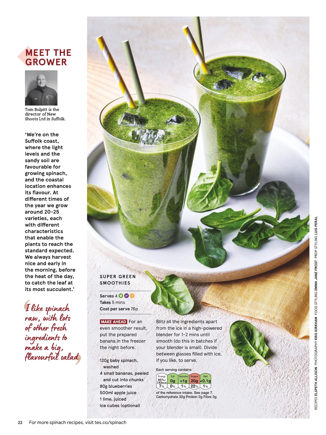 Tesco Tesco magazine page 22