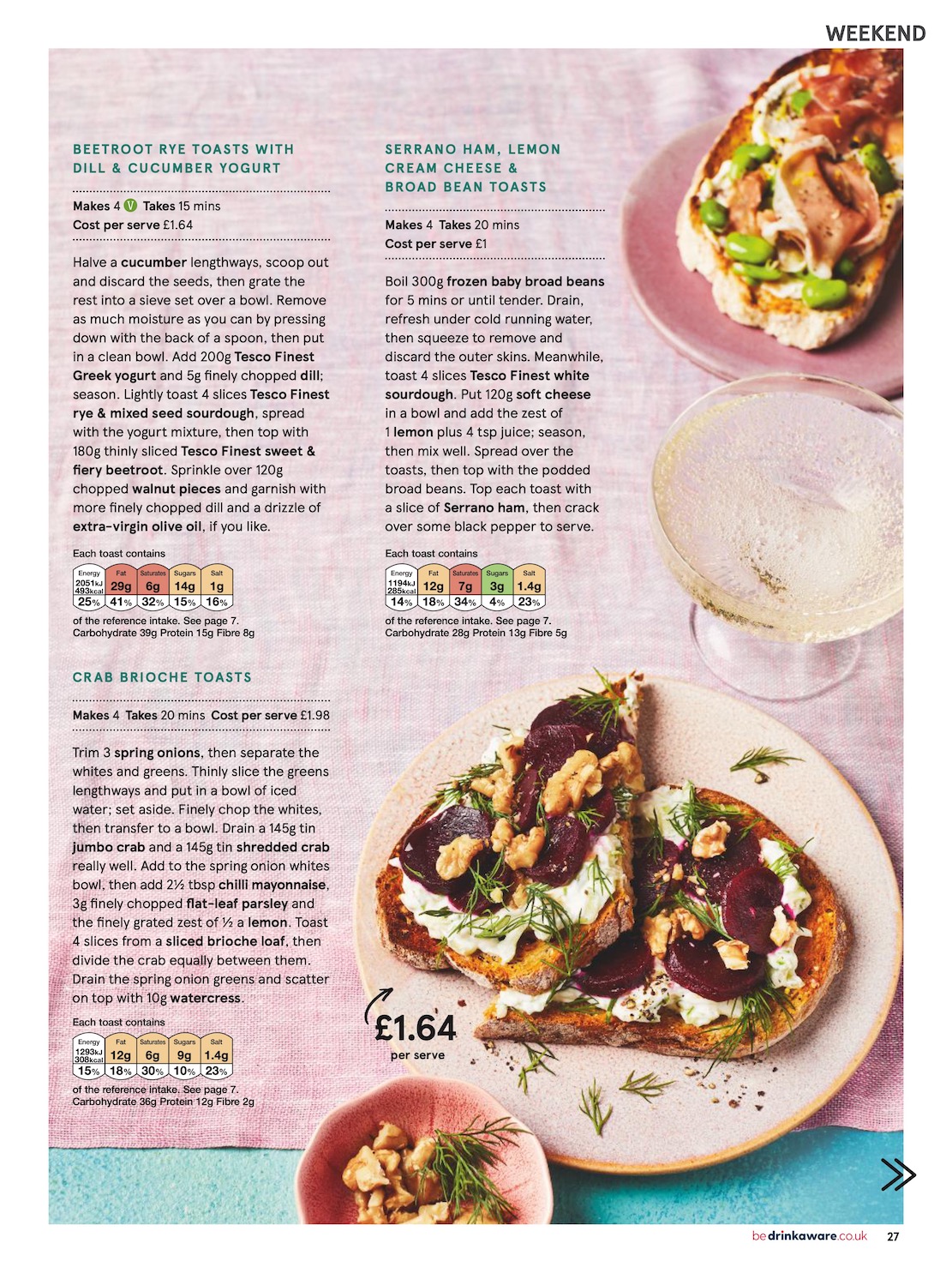Tesco Tesco magazine page 27