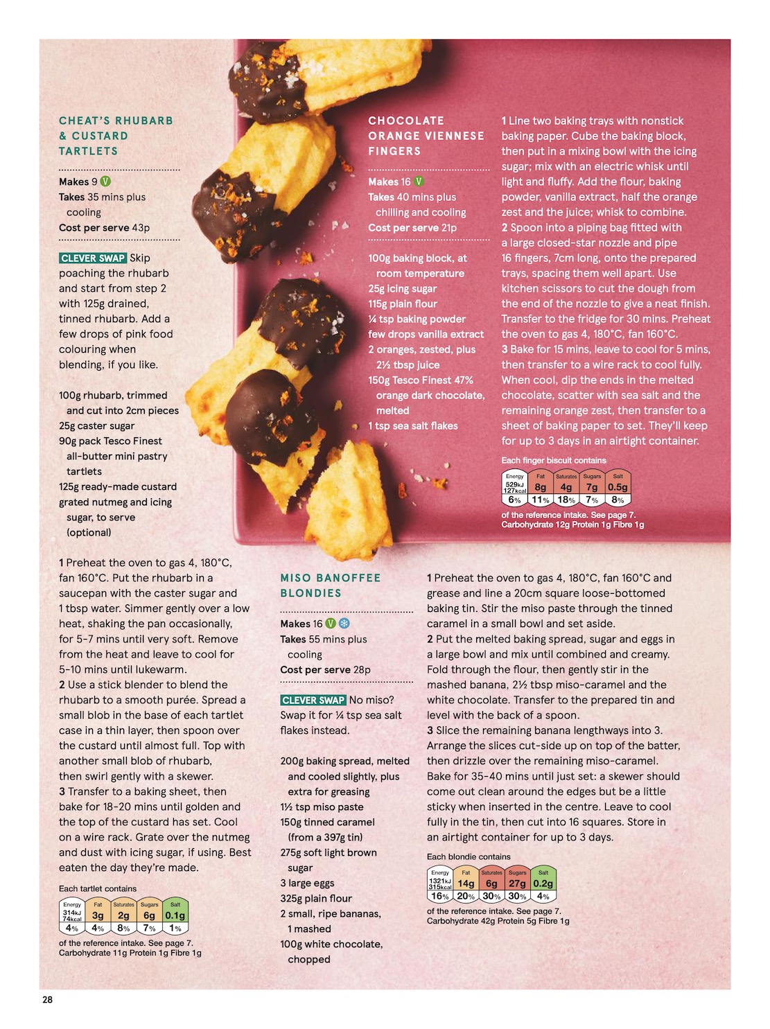 Tesco Tesco magazine page 28