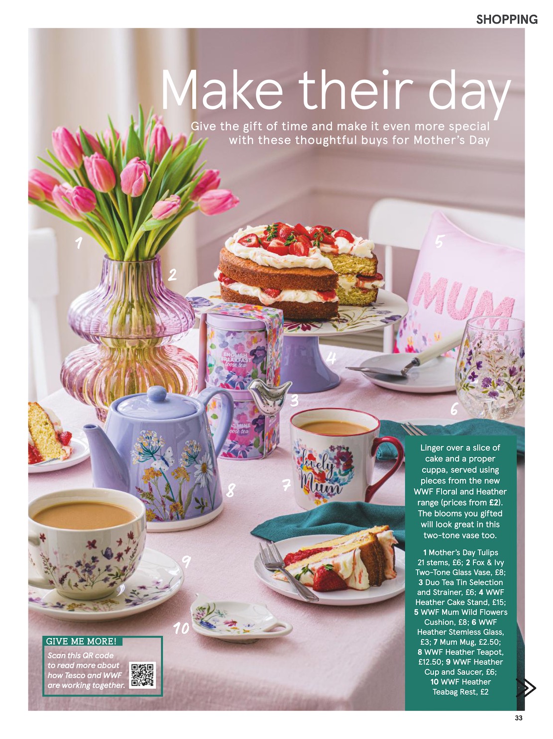 Tesco Tesco magazine page 33