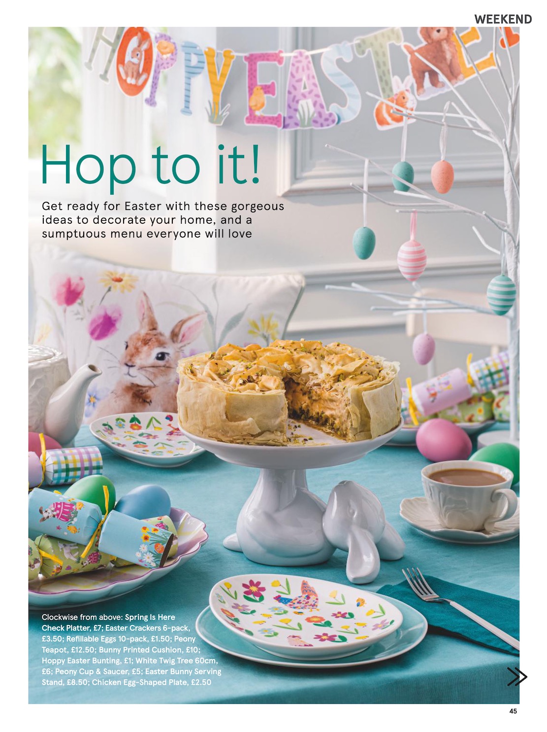 Tesco Tesco magazine page 45