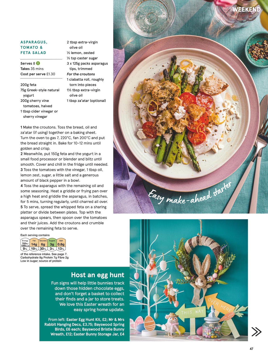 Tesco Tesco magazine page 47