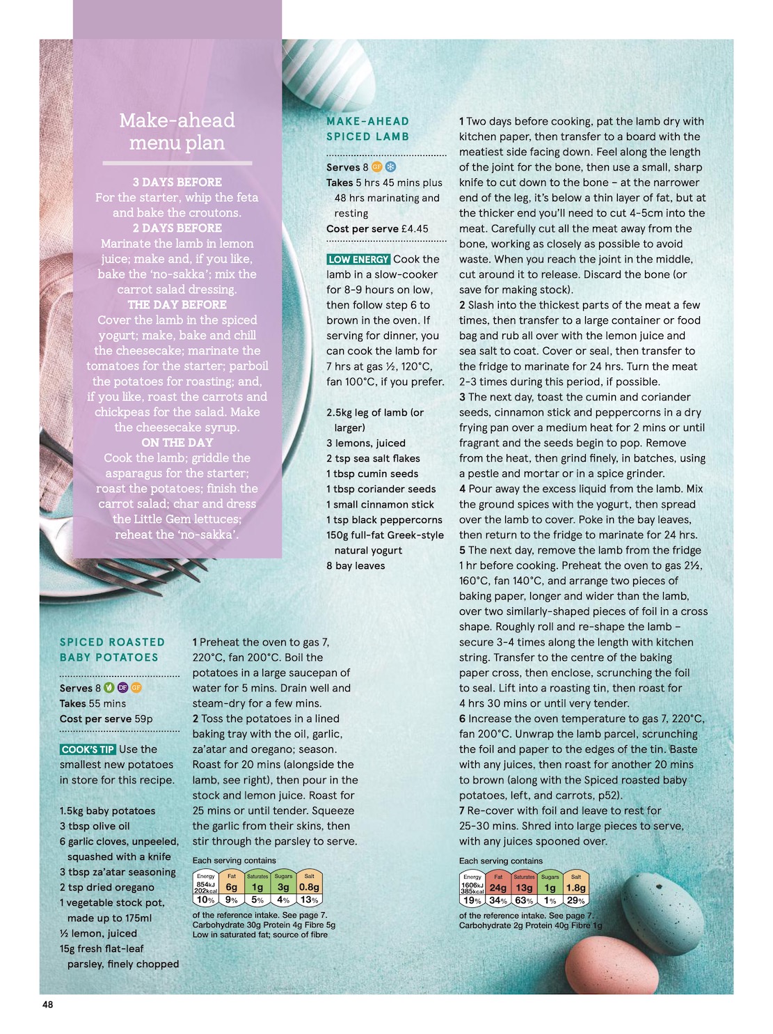 Tesco Tesco magazine page 48