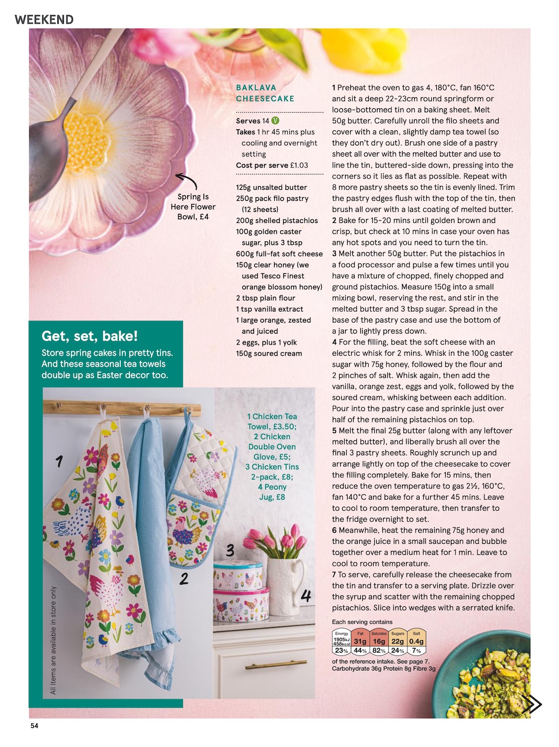 Tesco Tesco magazine page 54