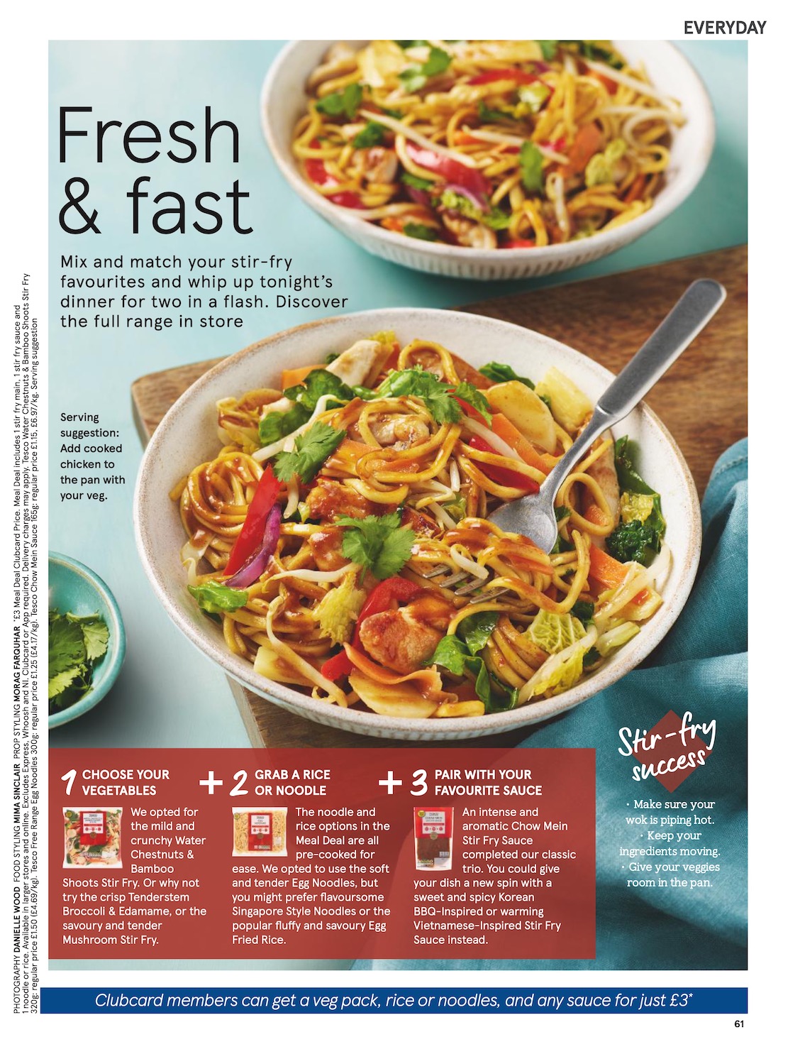 Tesco Tesco magazine page 61