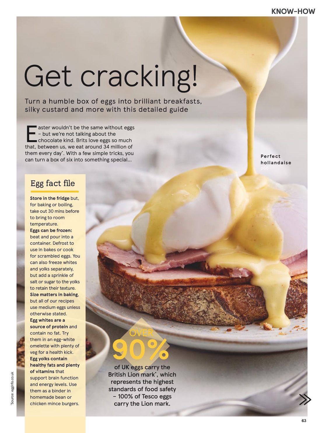 Tesco Tesco magazine page 63