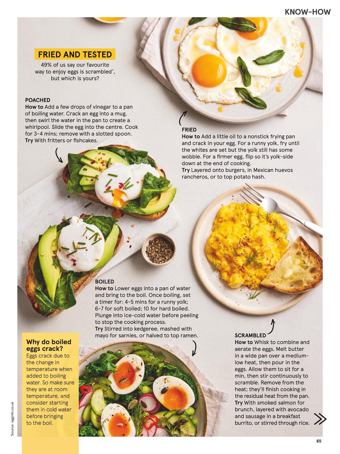 Tesco Tesco magazine page 65