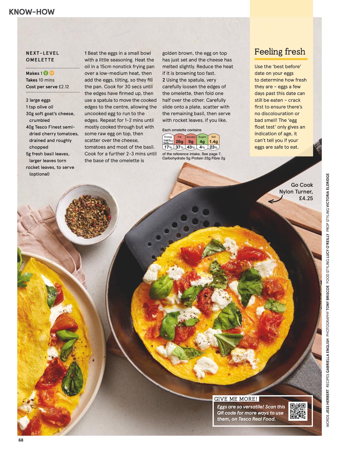 Tesco Tesco magazine page 68