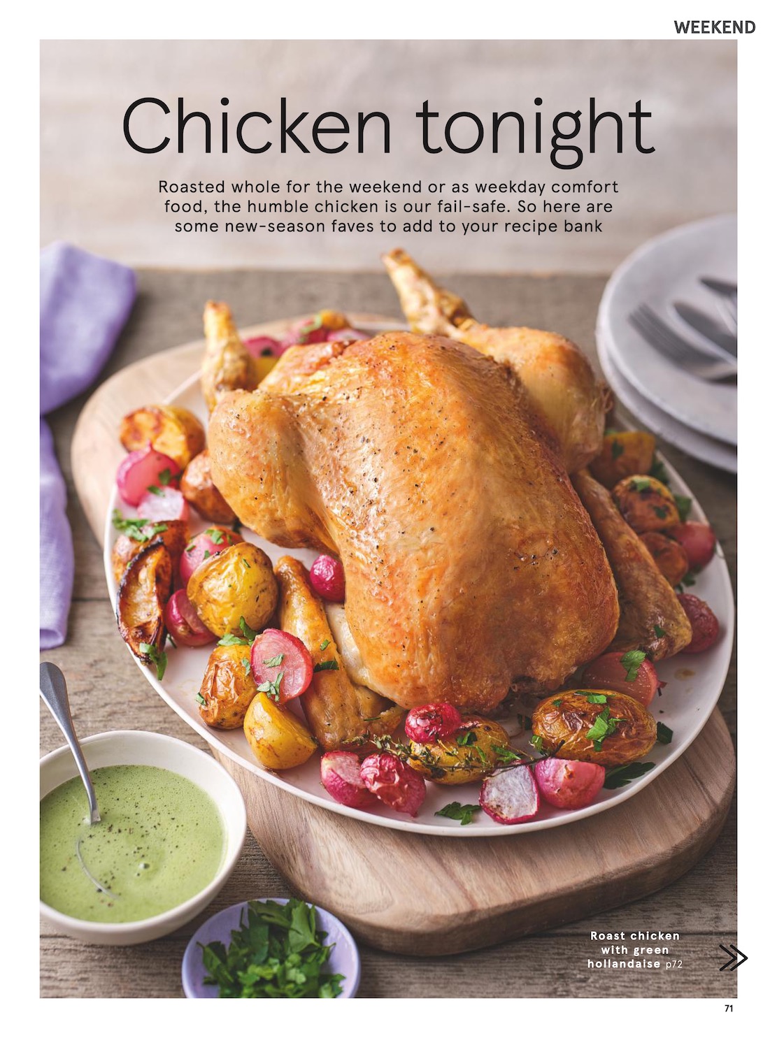 Tesco Tesco magazine page 71