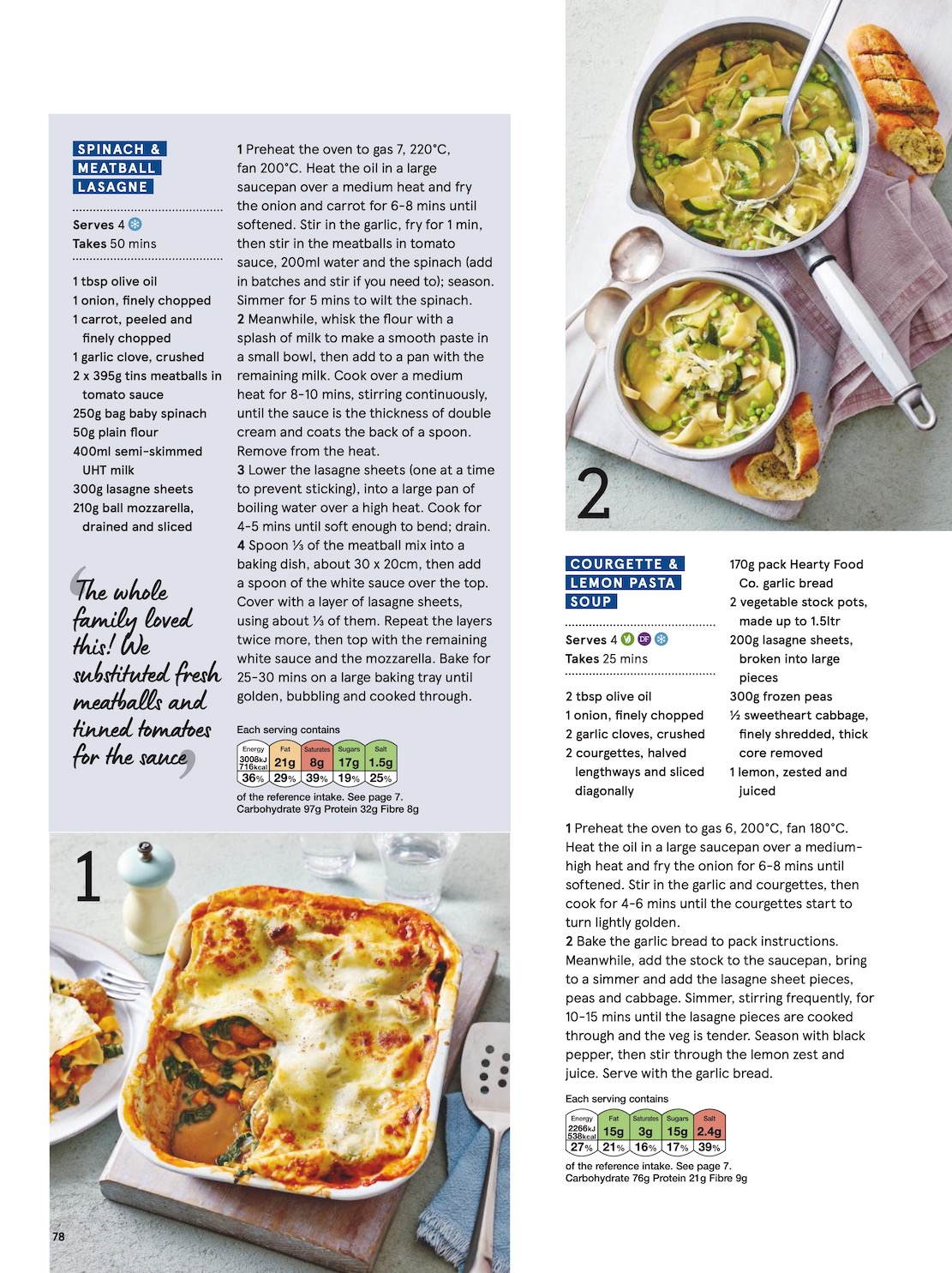 Tesco Tesco magazine page 78