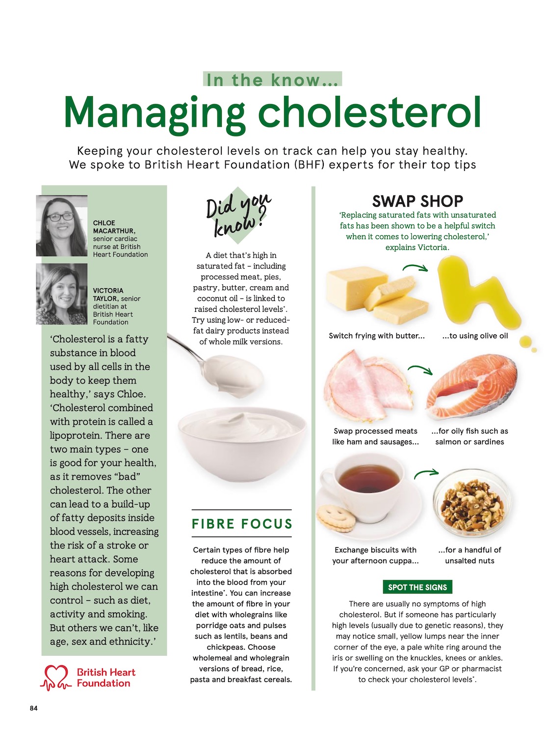 Tesco Tesco magazine page 84