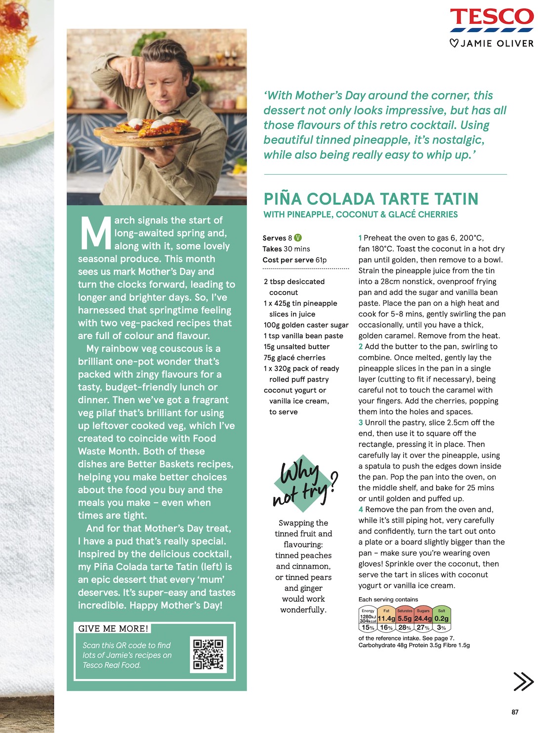 Tesco Tesco magazine page 87