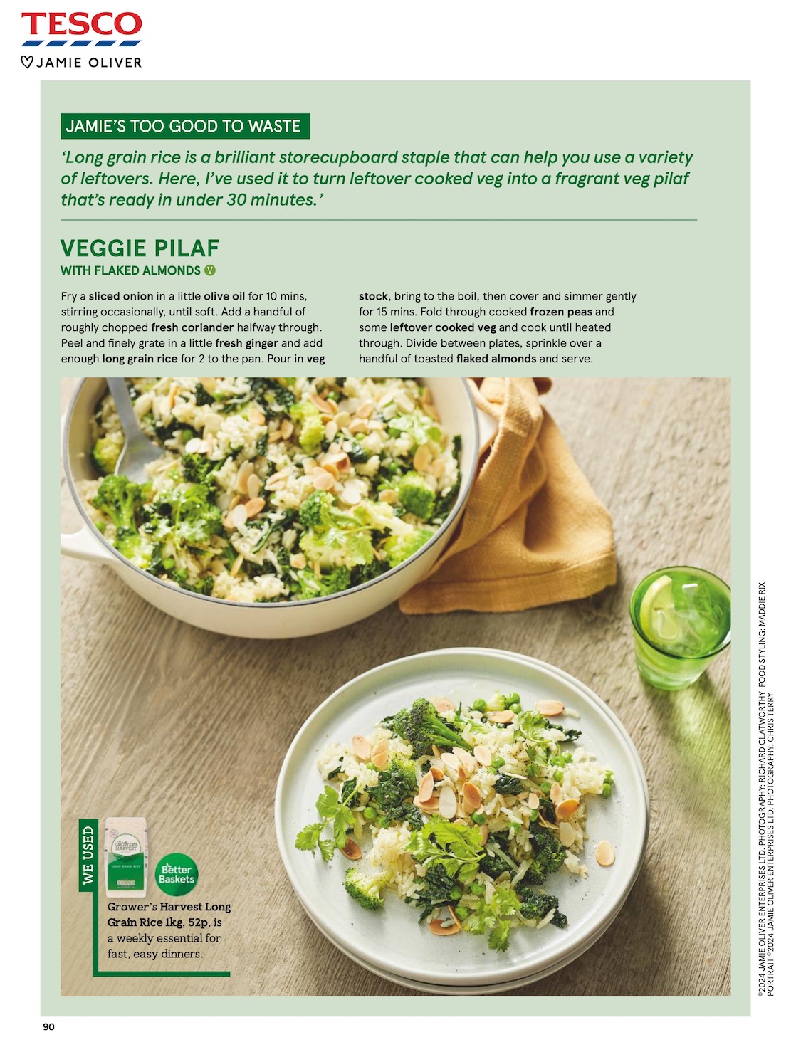 Tesco Tesco magazine page 90