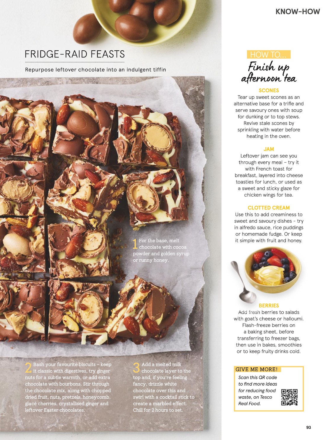 Tesco Tesco magazine page 93