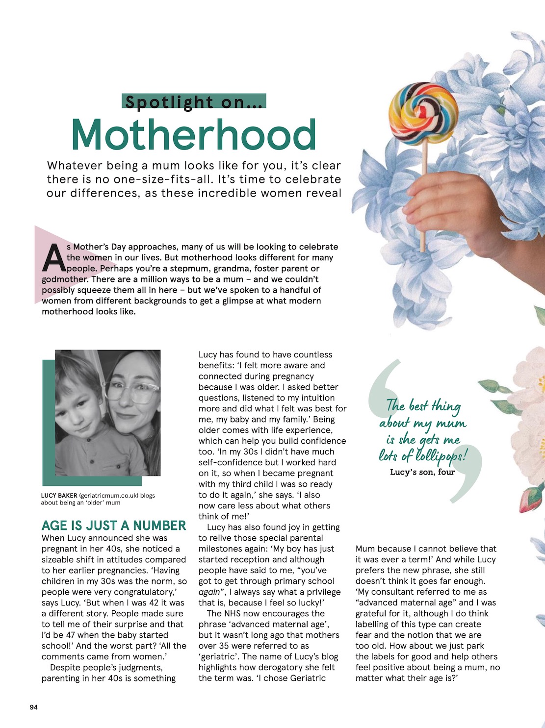 Tesco Tesco magazine page 94