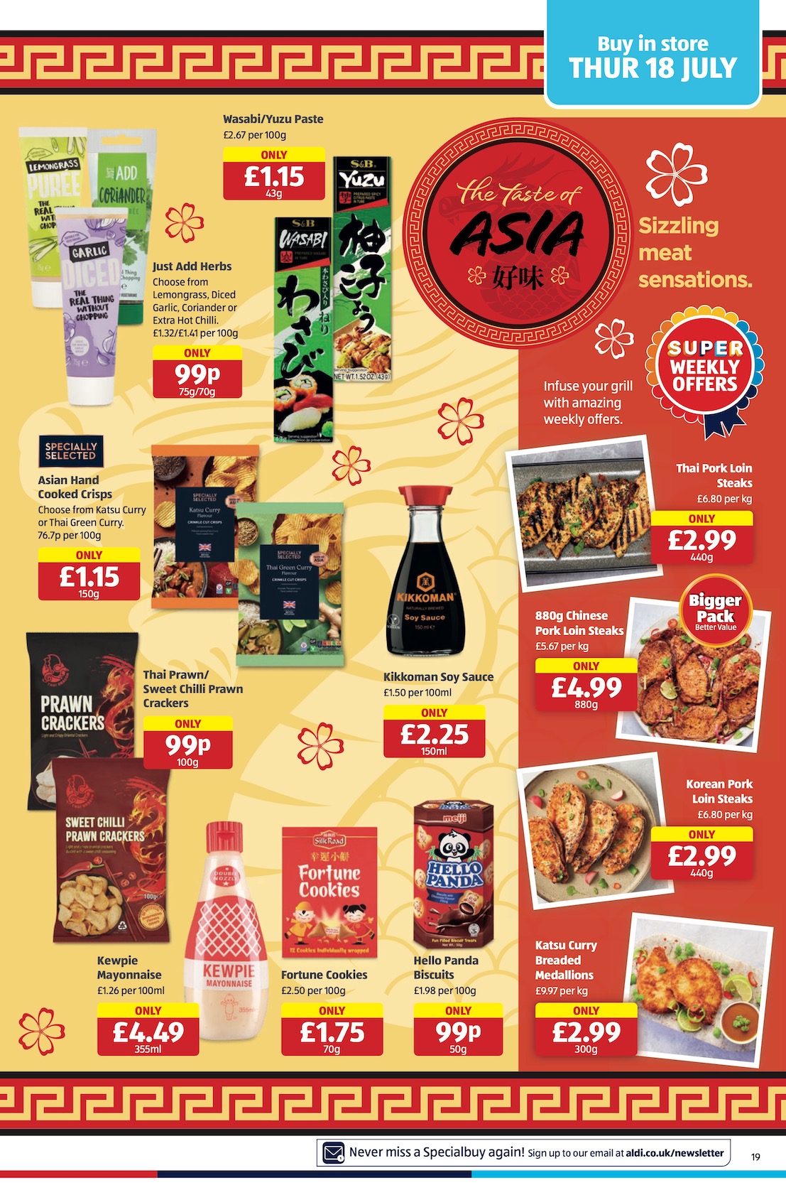 Aldi Weekly Leaflet page 19
