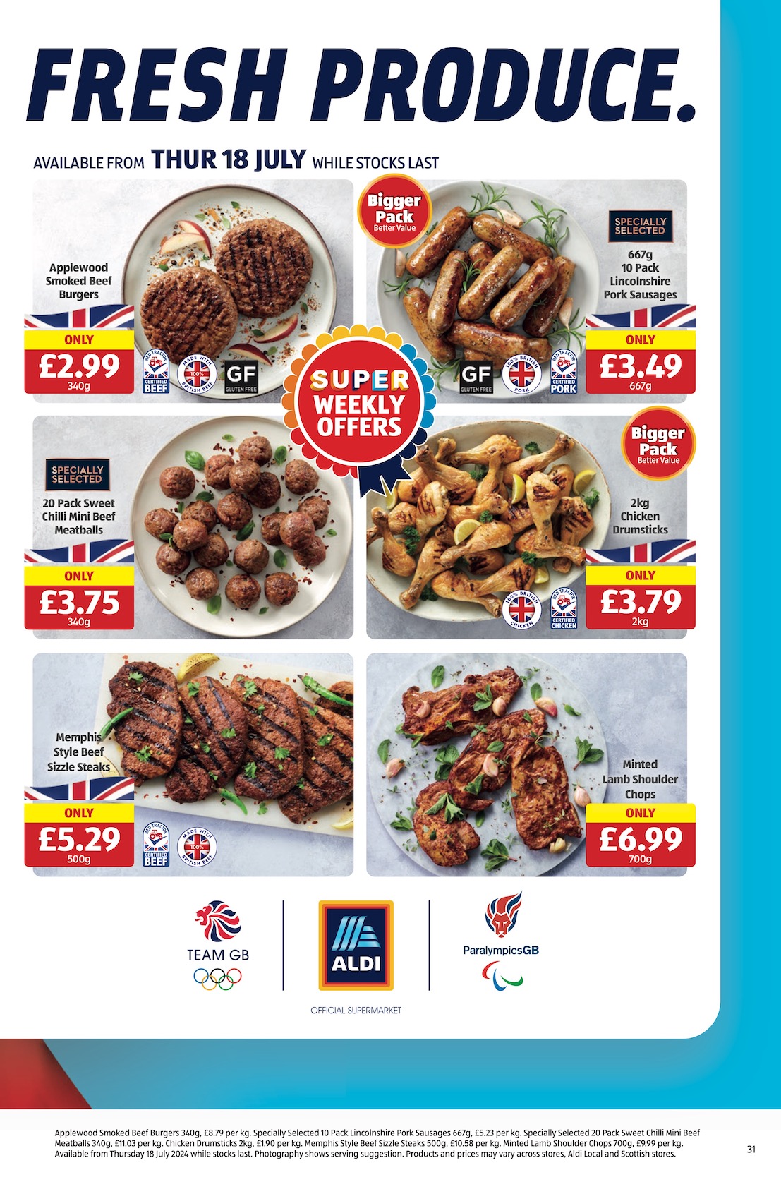 Aldi Weekly Leaflet page 31