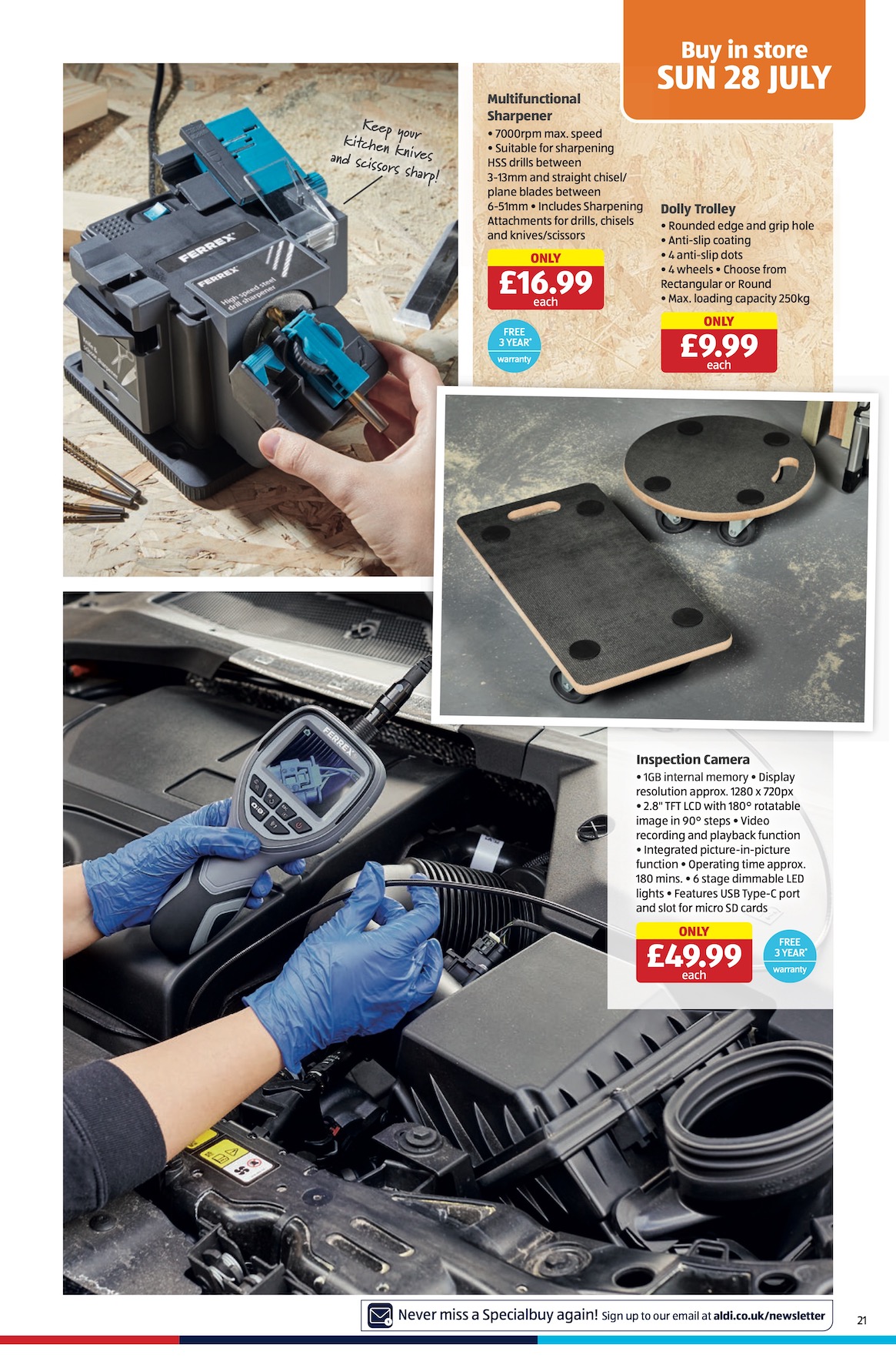 Aldi Weekly Leaflet page 21