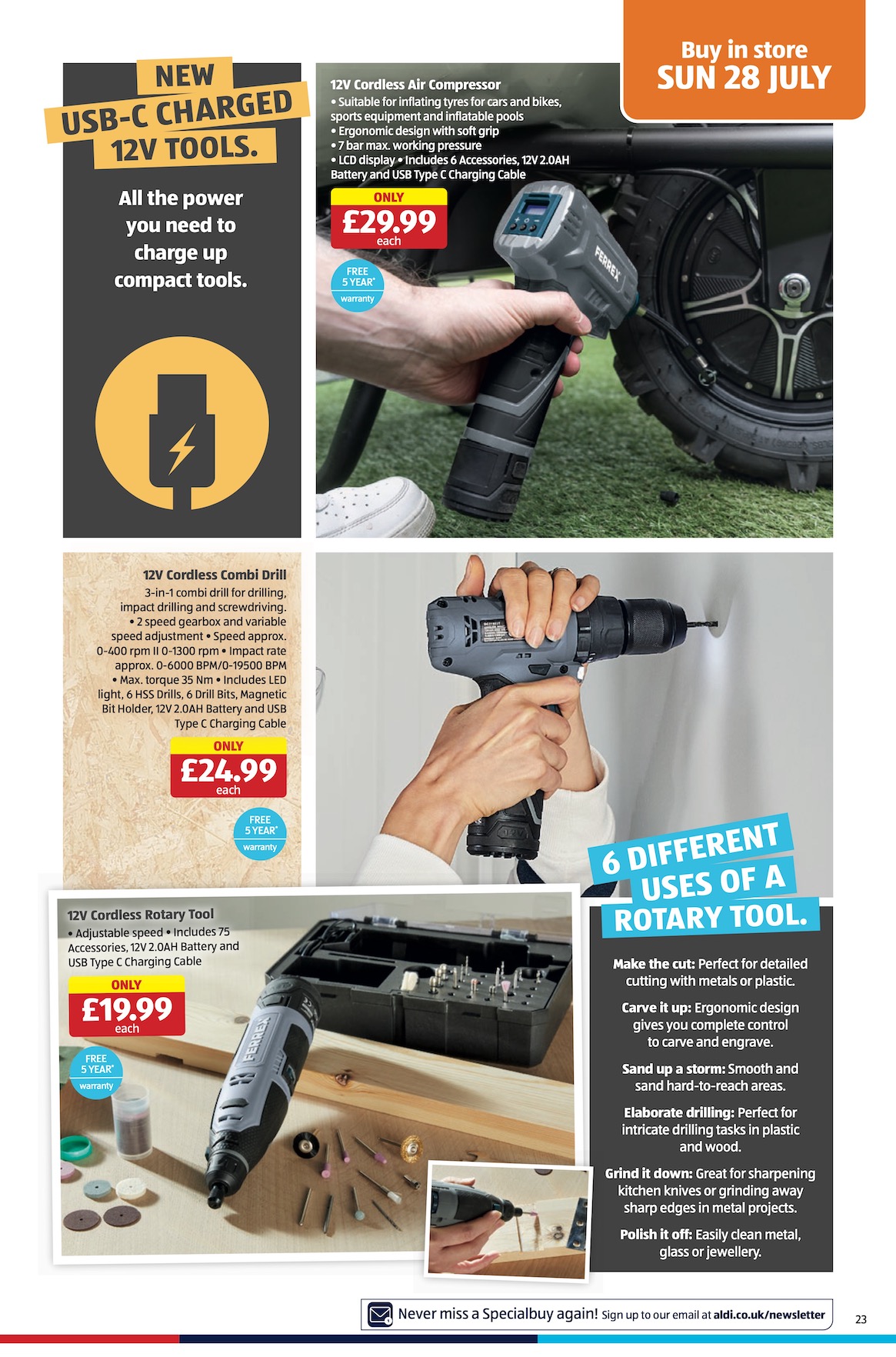 Aldi Weekly Leaflet page 23